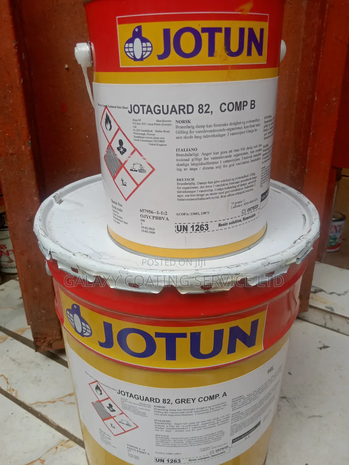 Jotaguard 82, Epoxy Grey (A & B Comp.)