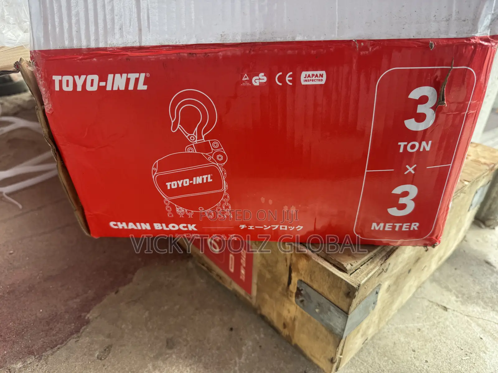 Toyo Chain Block 3Ton X 3meters