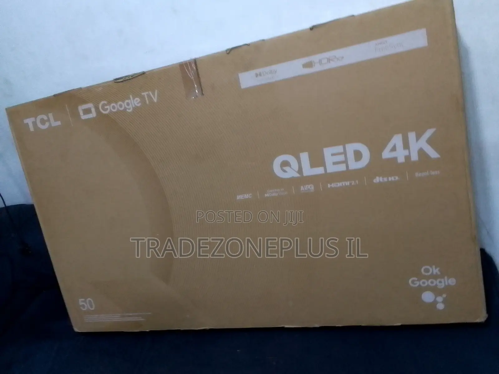 TCL 50 Inch QLED 4K Google TV Brand New