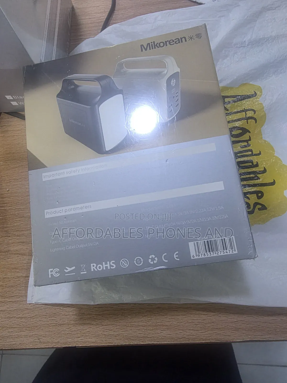 Mikorean Powerbank 100,000 Mah