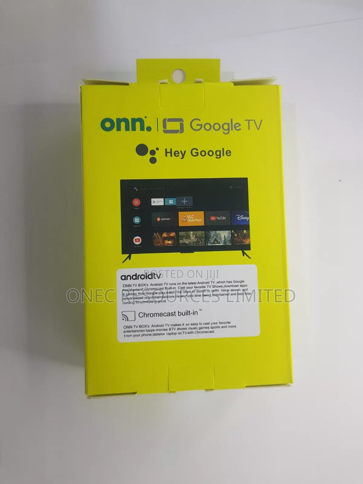 Onn 4k Streaming Box Google TV