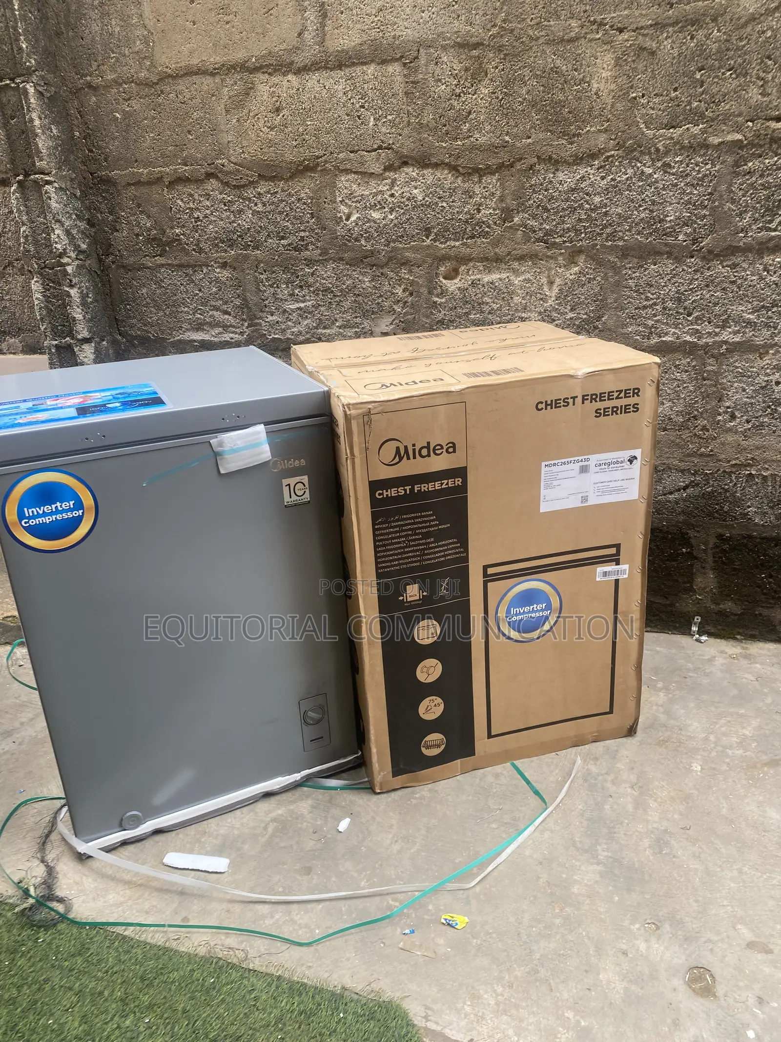 Midea MDRC265FZG43D 142L Inverter Storage Freezer
