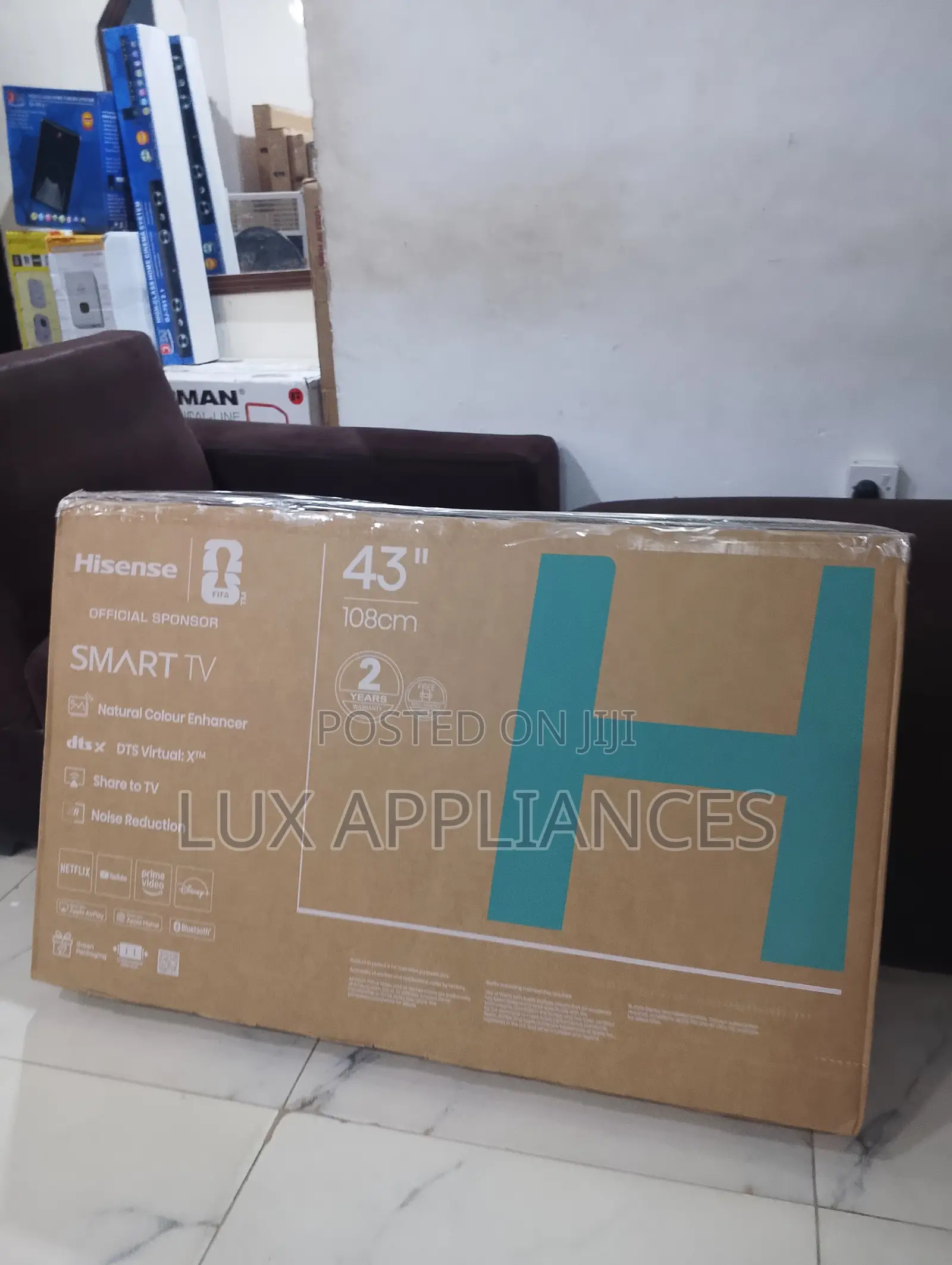 Hisense 43 Inch Smart LED TV for Movies and Sports