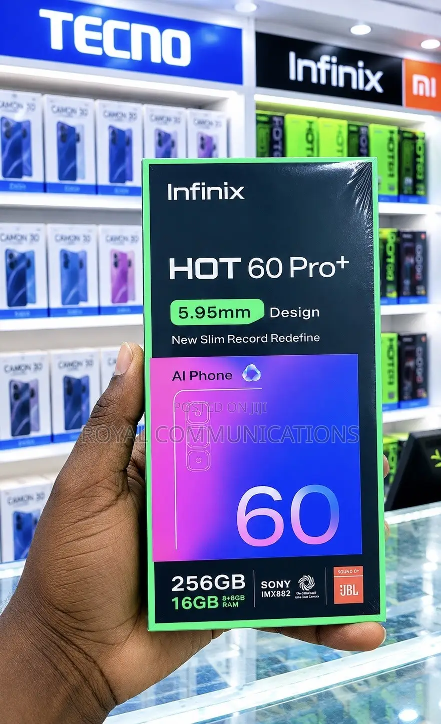 New Infinix Hot 60 Pro+ 256 GB