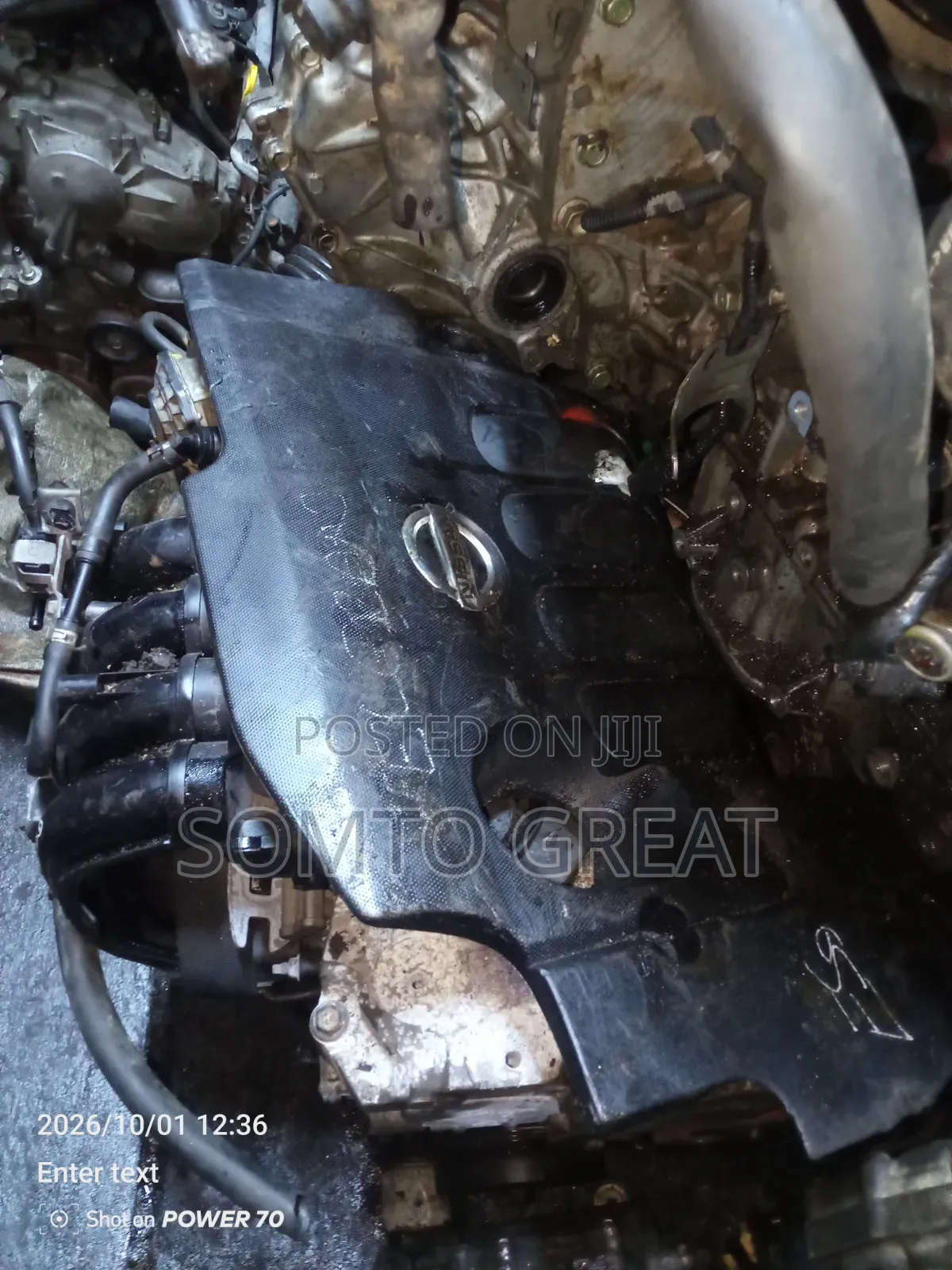 Complete Direct Tokunbo Engine for Nissan Altima 2008/2009 4 Cylinder