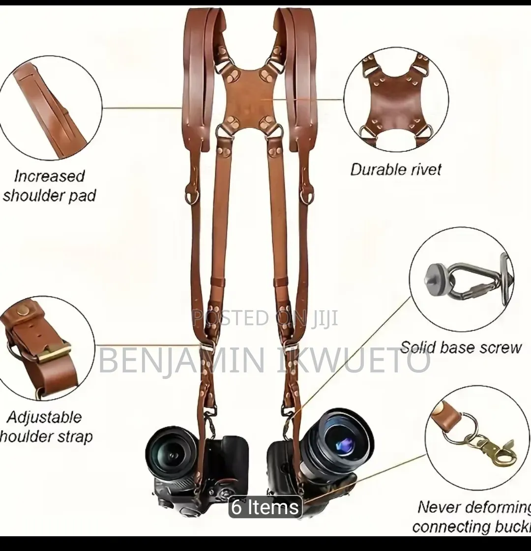 Camera Strap (Foreign) Genuine Leather