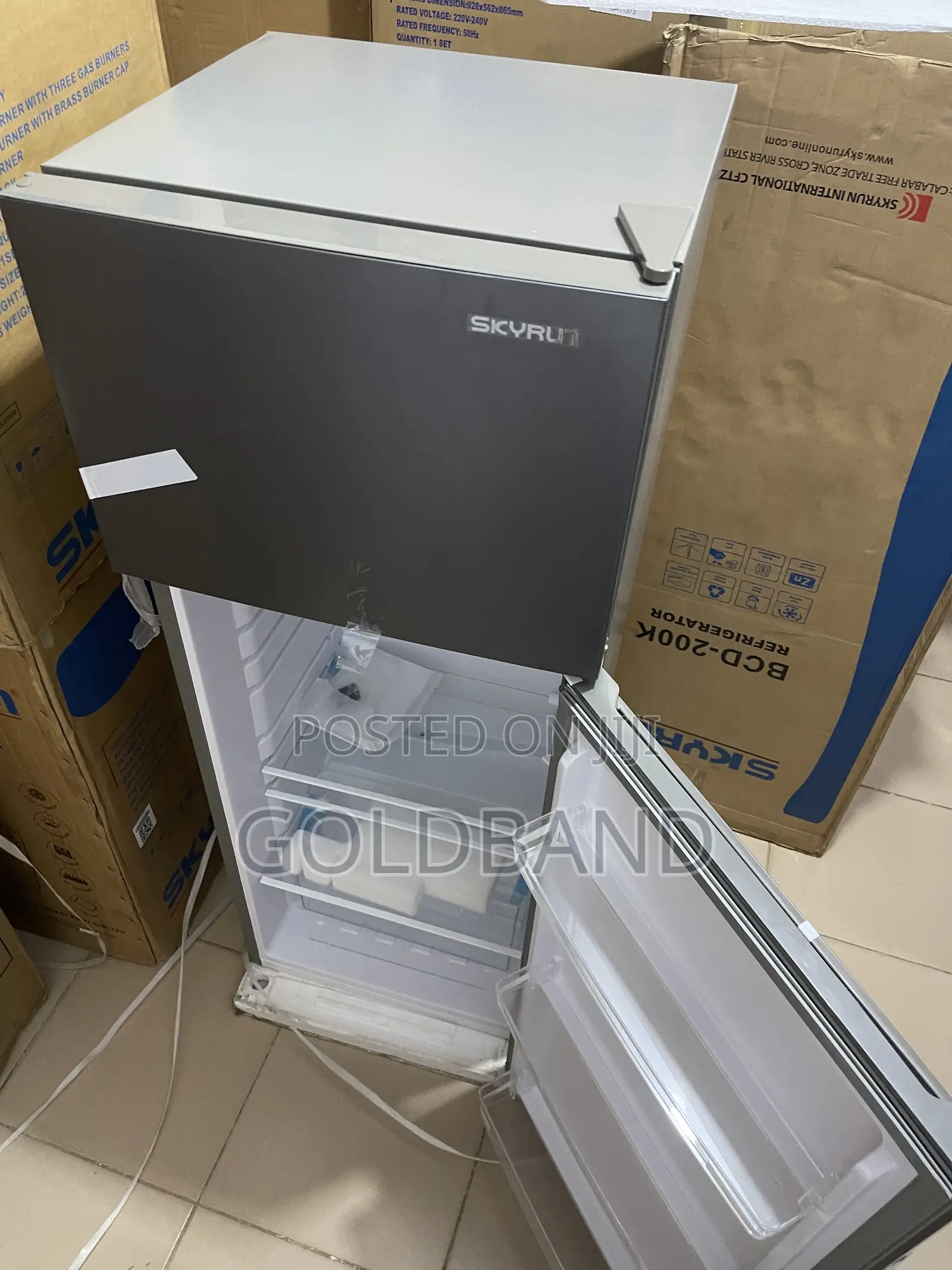 Skyrun BCD-200K 200L Top Mount Fridge – Store More, Stay Fresh