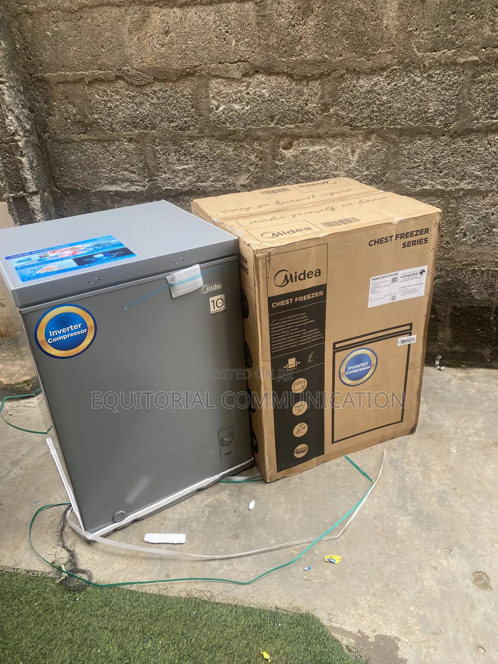 Midea 142L Inverter Chest Freezer for Home MDRC265FZG43D