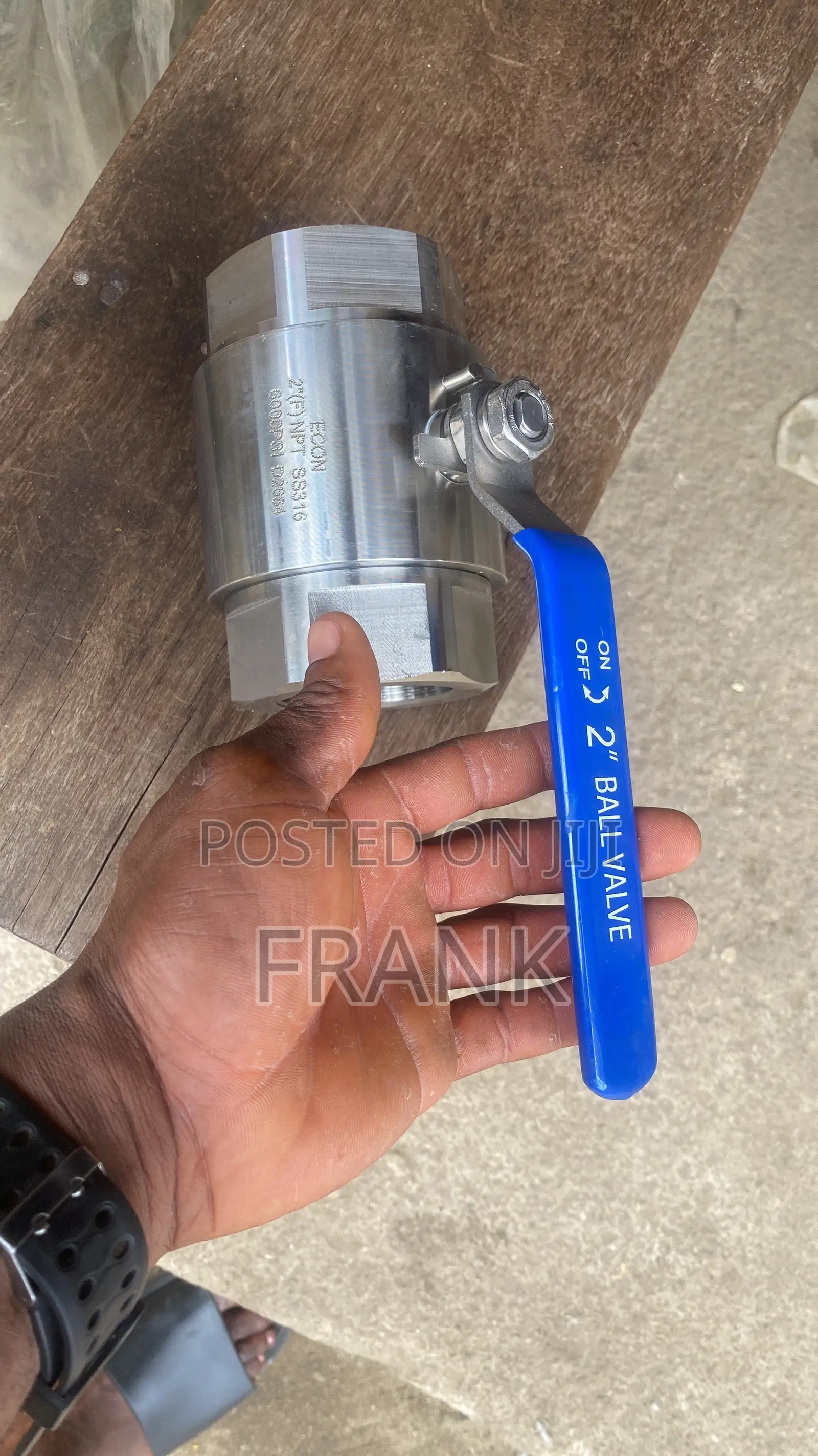 2-Inch Female Ball Valve 6000psi 316 Stainless Steel