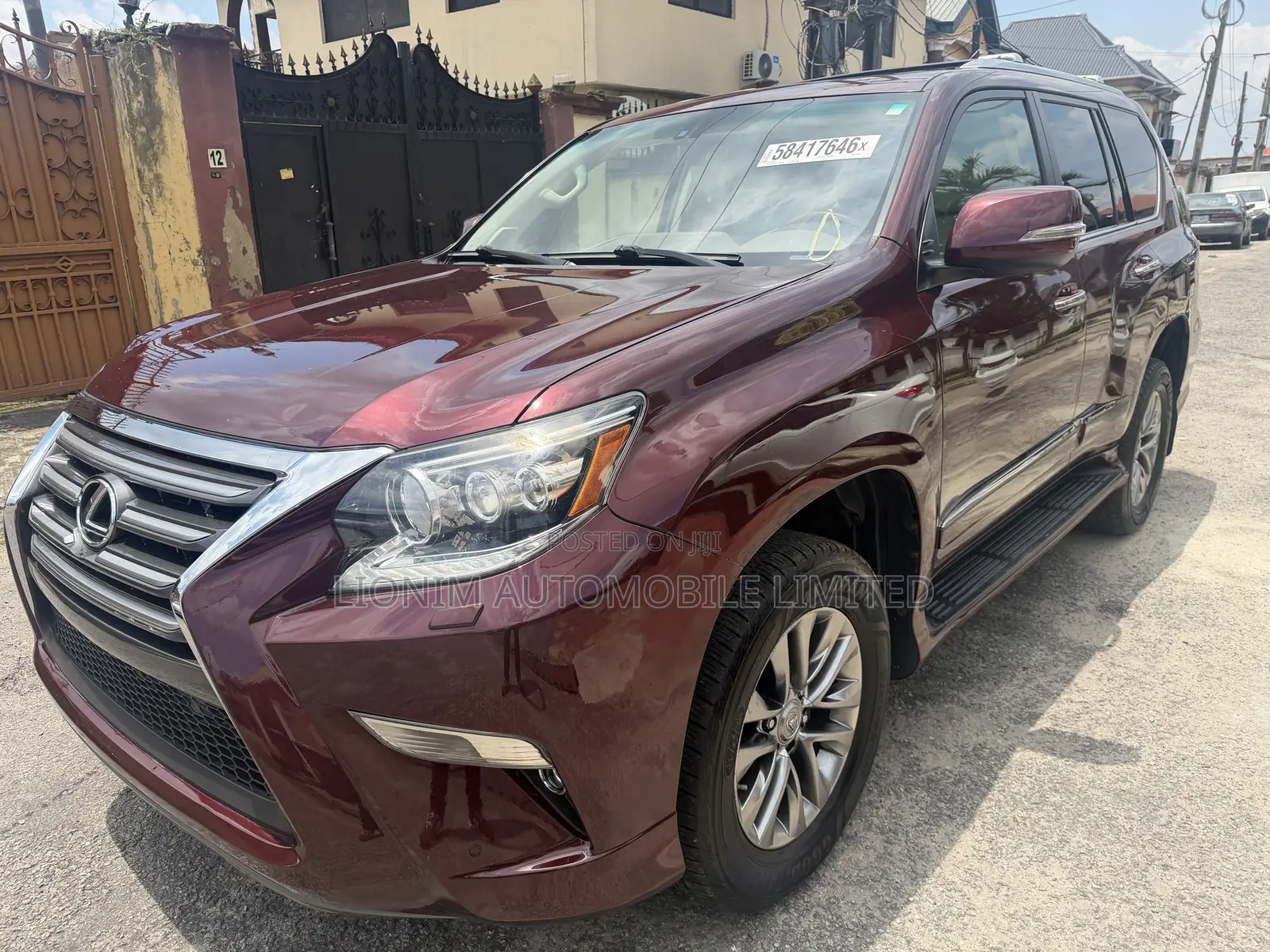 Lexus GX 460 Luxury 2014 Burgundy
