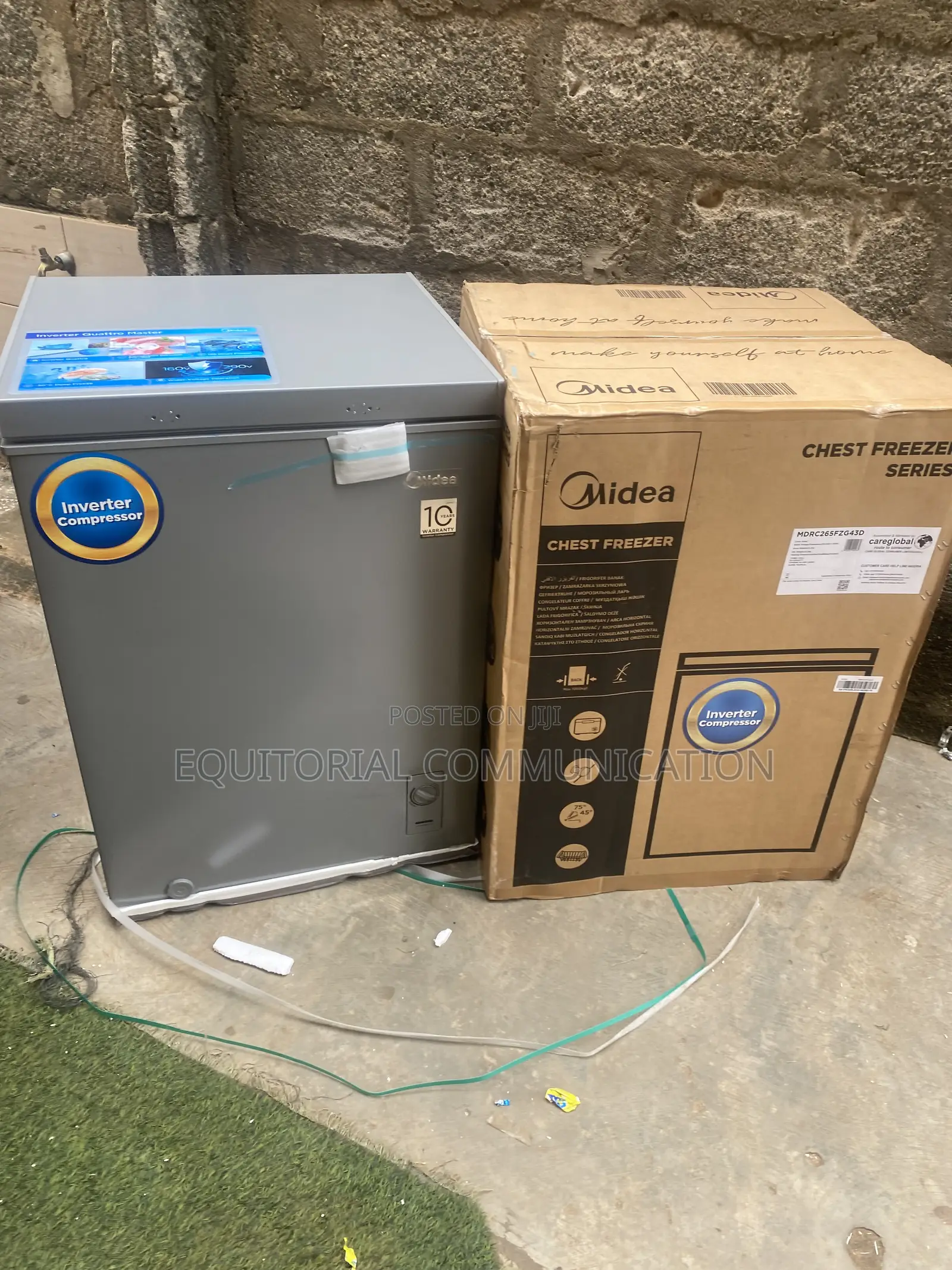 Midea MDRC265FZG43D 142L Frozen Food Inverter Freezer