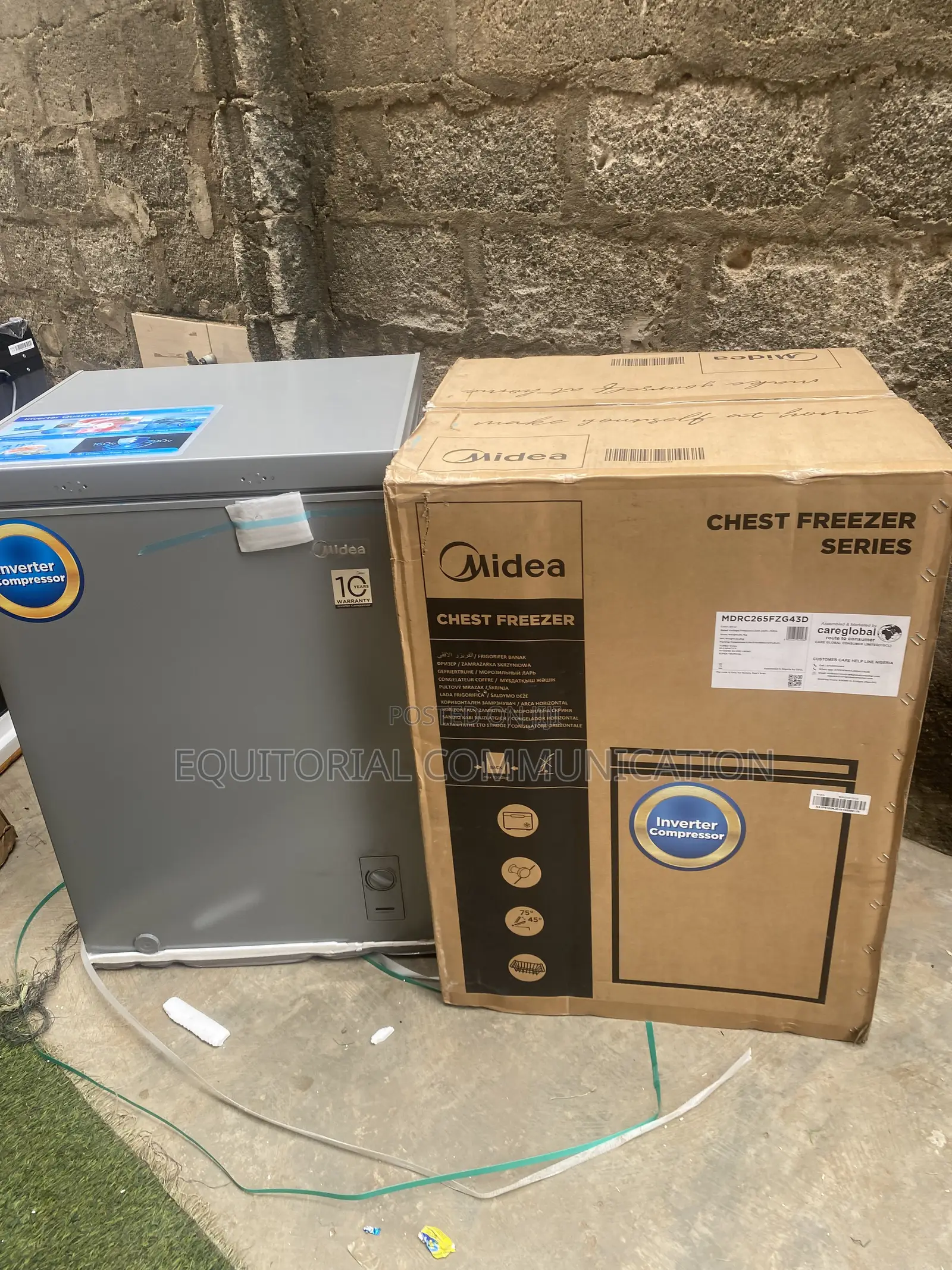 Midea 142L Inverter Chest Storage Freezer MDRC265FZG43D