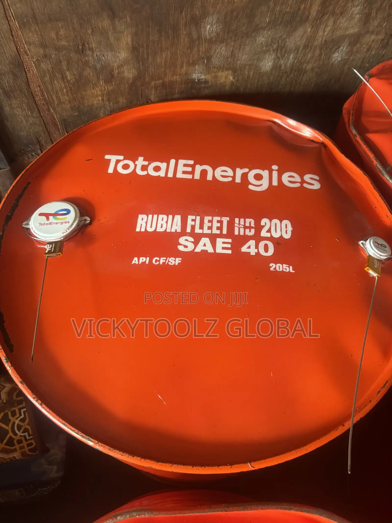 Totalenergies Rubia Fleet HD 200 SAE 40 Drum//205L