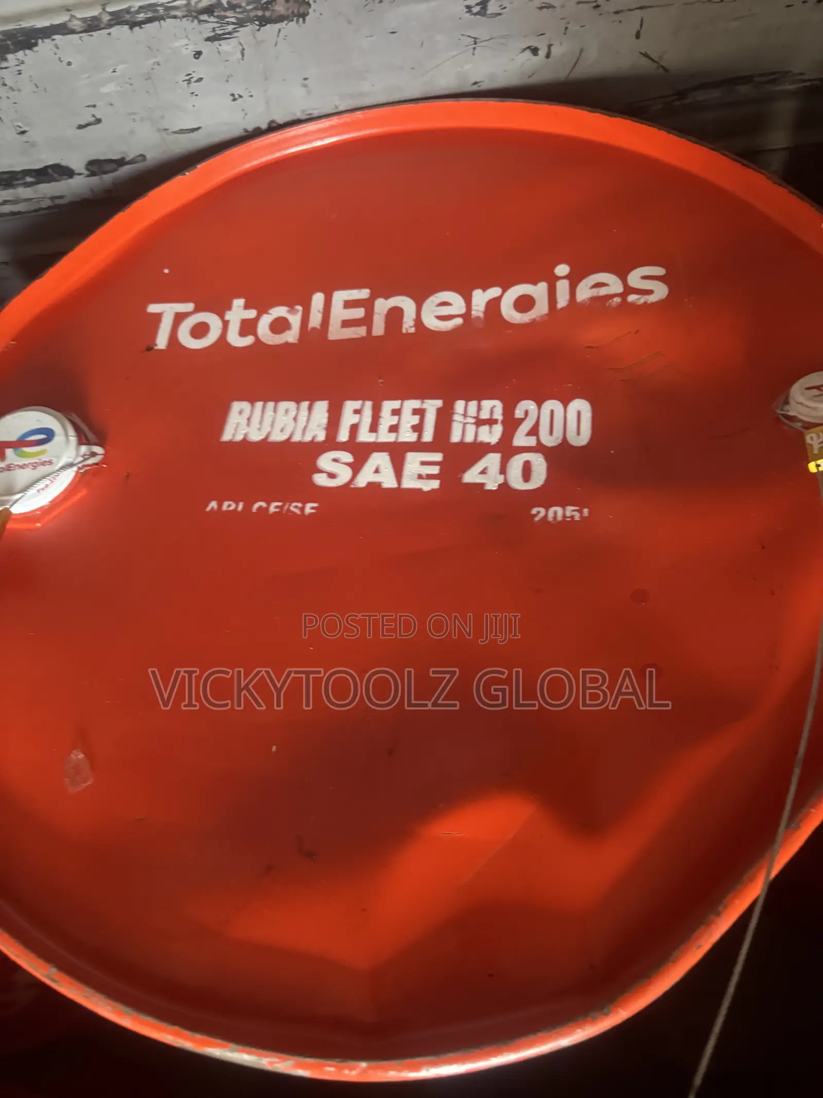 Totalenergies Rubia Fleet HD 200 SAE 40 Drum//205L