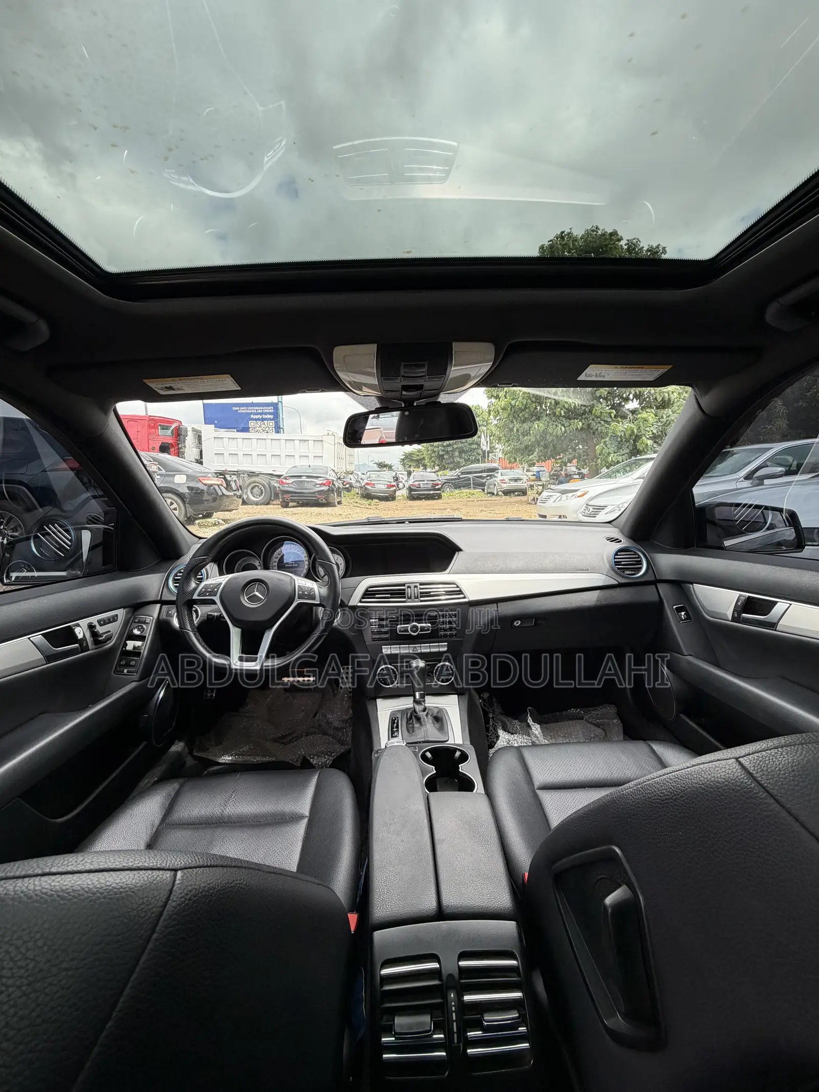 Mercedes-Benz C300 Sport 4Matic Sedan AWD (3.5L 6cyl 7A) 2014 Black