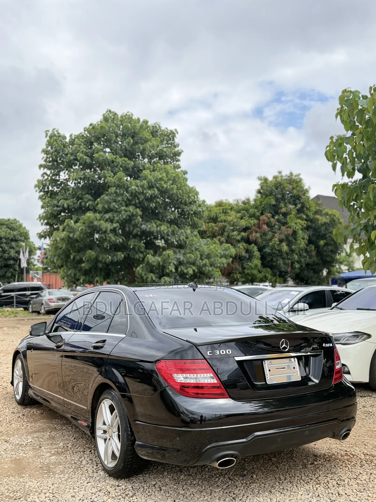 Mercedes-Benz C300 Sport 4Matic Sedan AWD (3.5L 6cyl 7A) 2014 Black