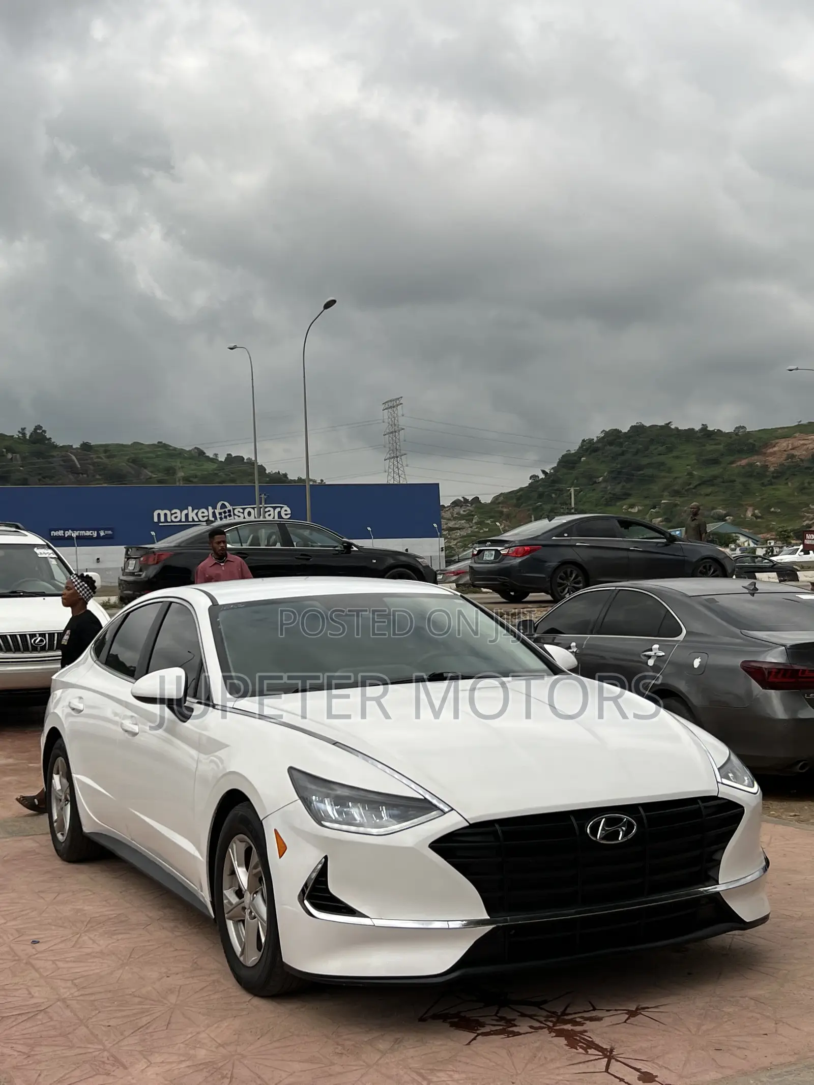 Hyundai Sonata SE 2021 White