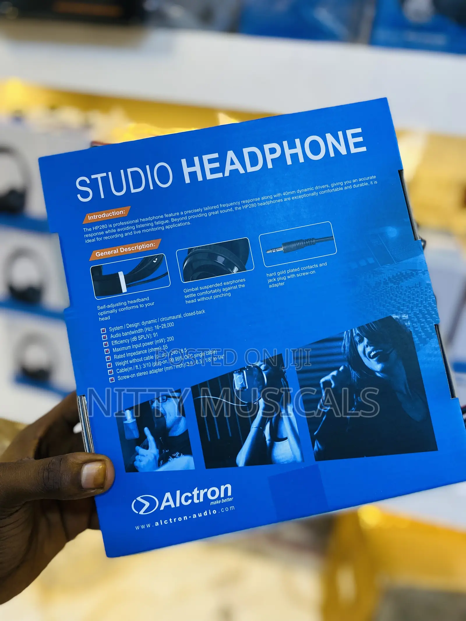 Alctron Monitoring Headphone HP280