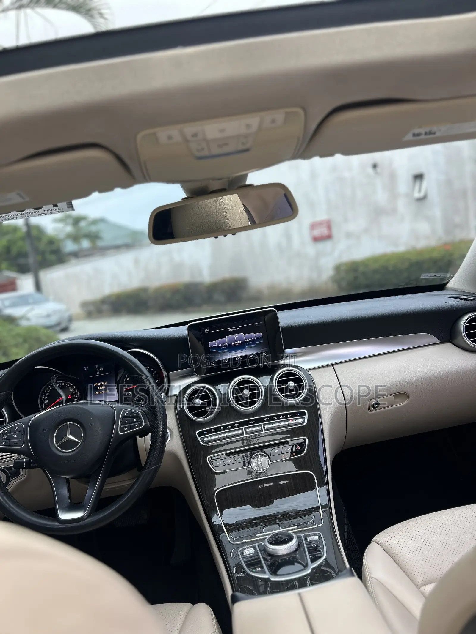 Mercedes-Benz C300 2017 White