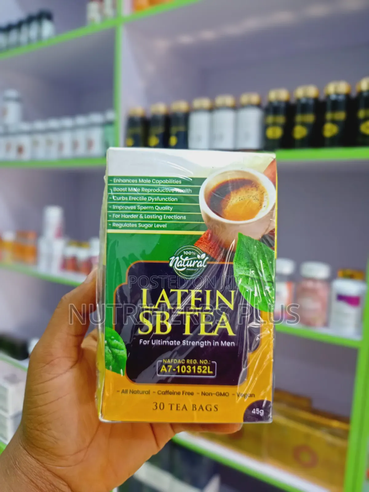 Latein SB TEA (Treats Erectile Dysfunction)