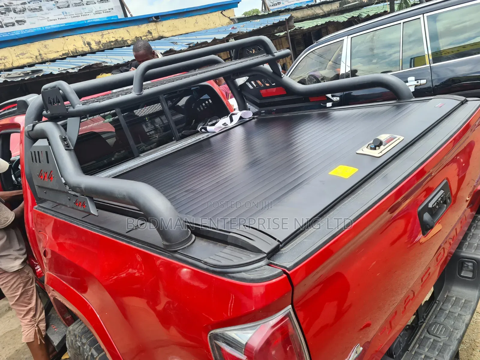 Manual Rolling Boot Cover With Off-Road 4x4 Bar for Tacoma ":$#