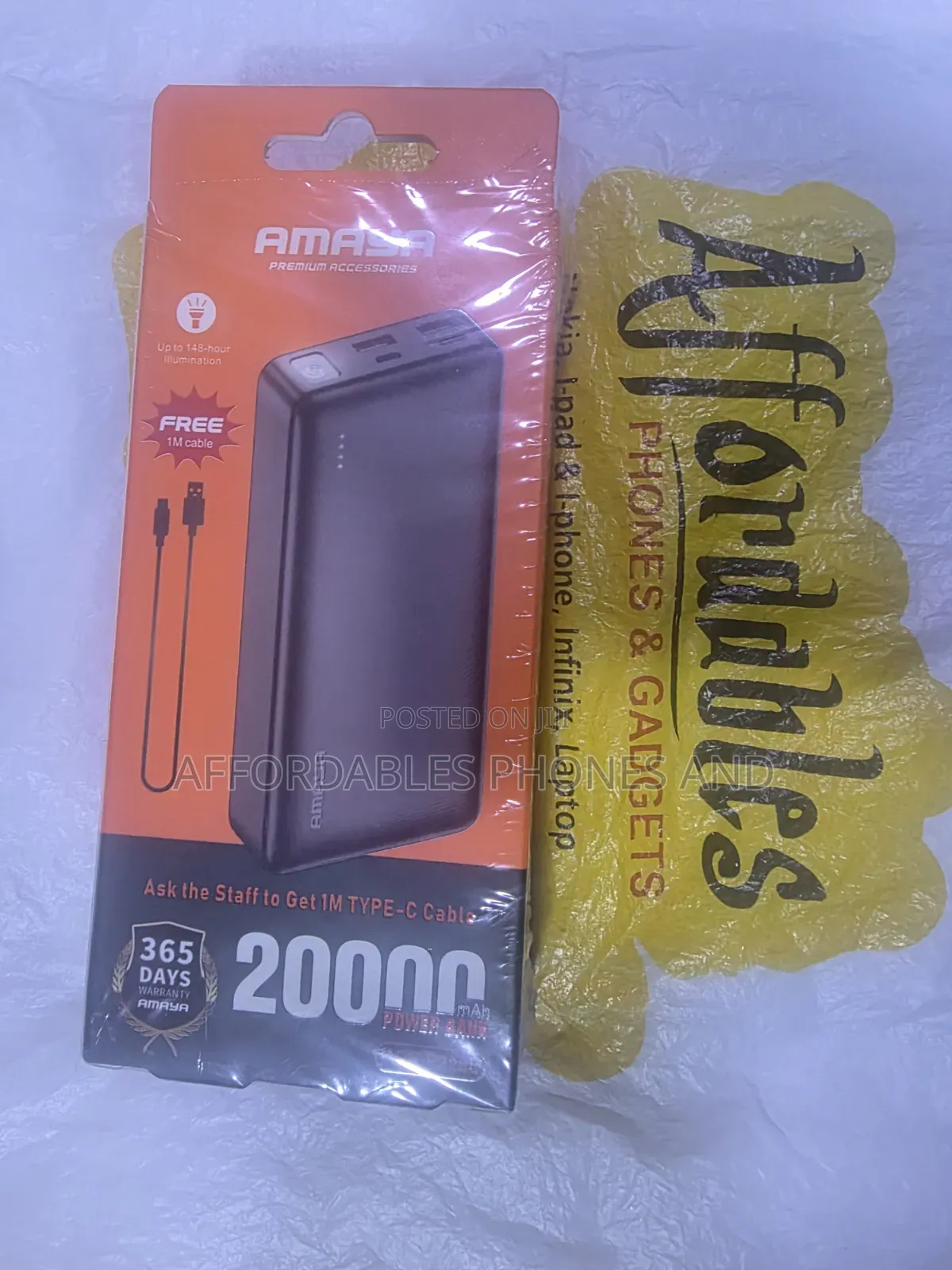 Amaya 20,000mah Powerbank