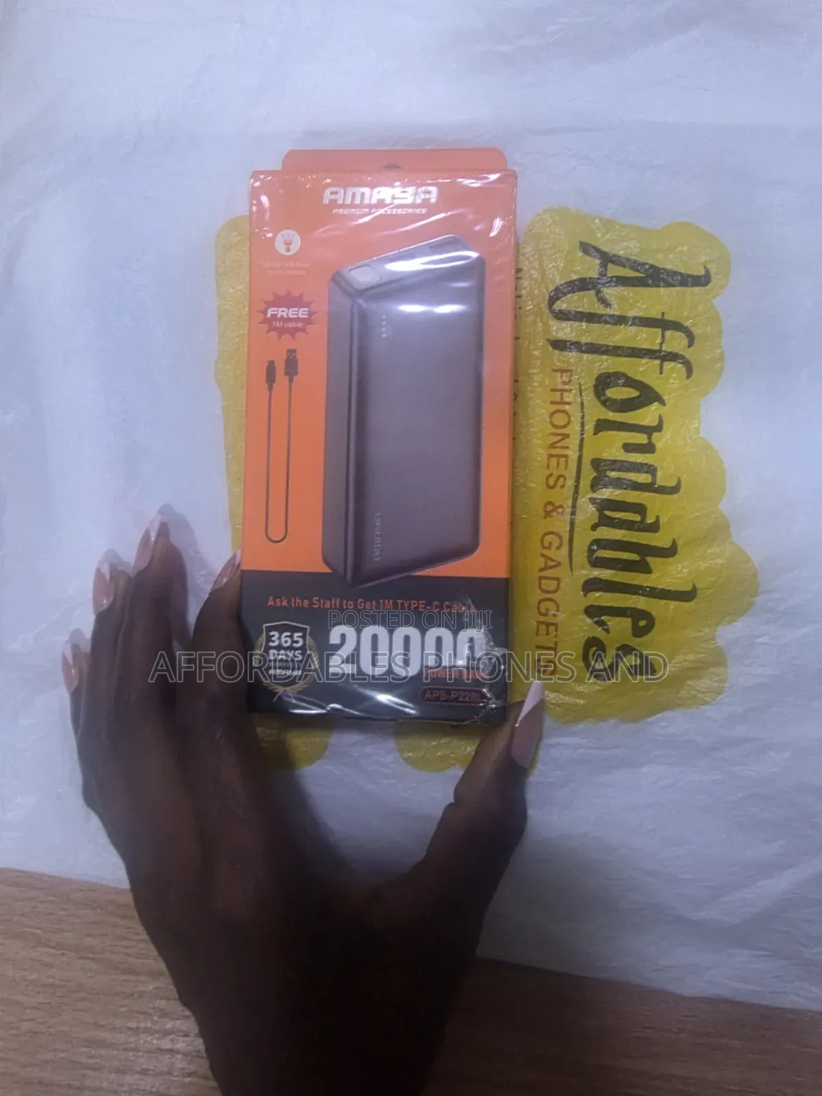 Amaya 20,000mah Powerbank
