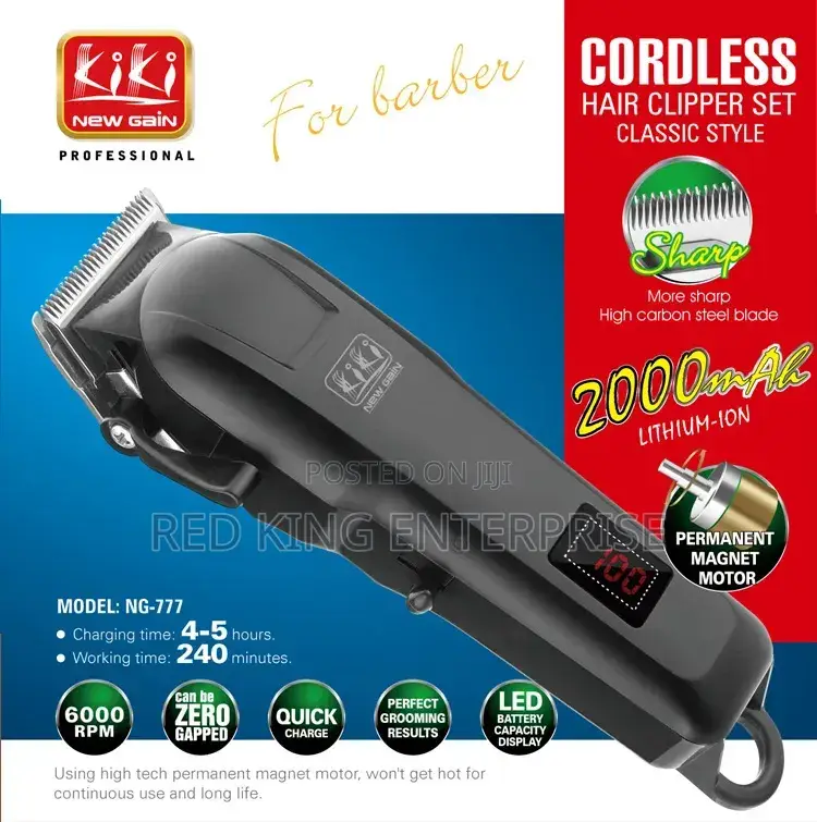 Kiki Rechargeable Clipper