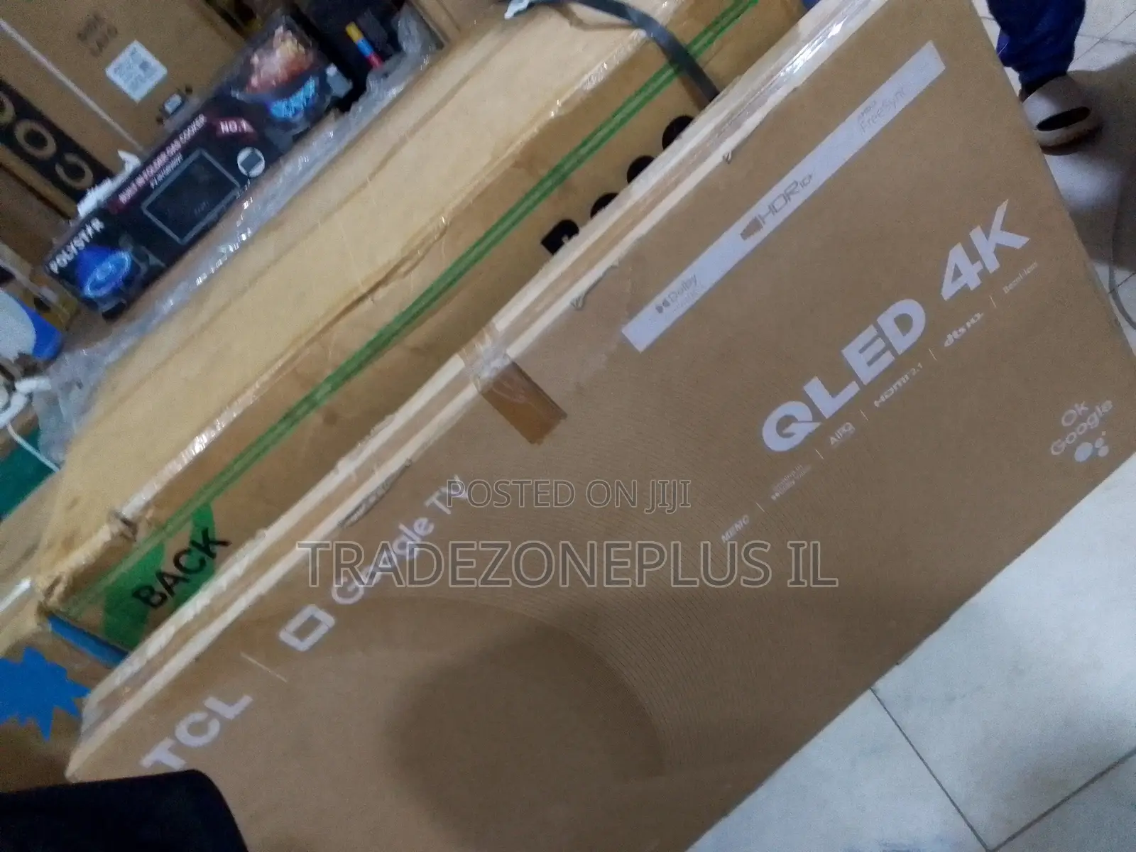 New TCL 50" QLED 4K Google Television