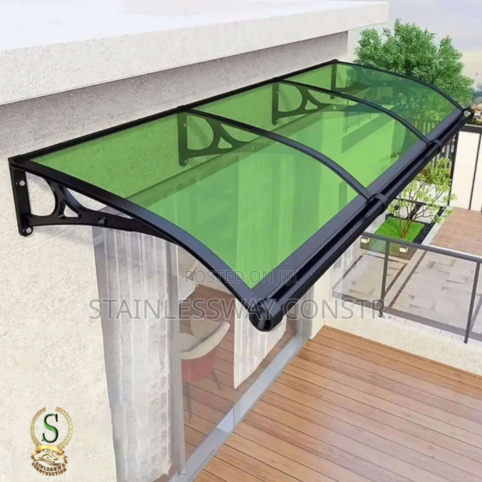 Custom Rain Shade for Windows & Entrances