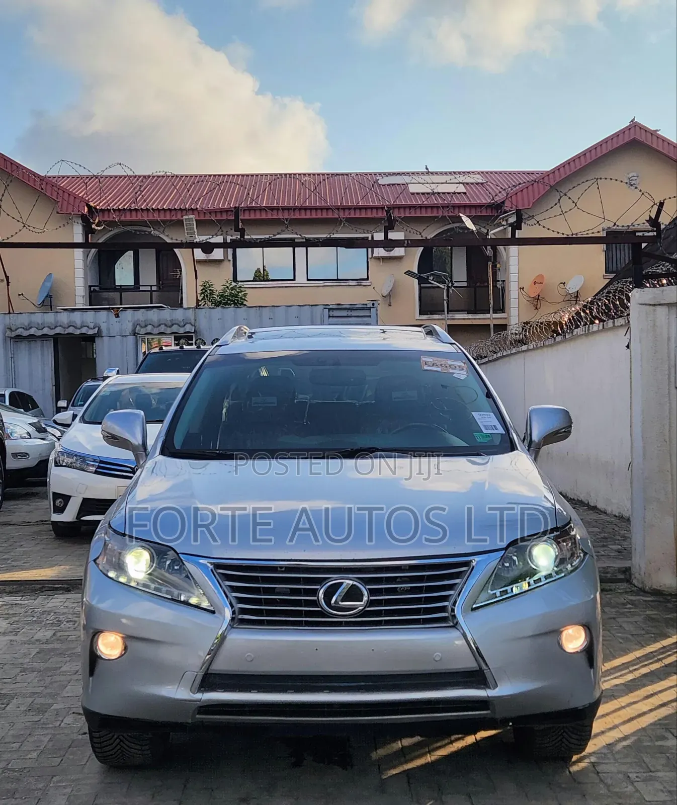 Lexus RX 350 FWD 2013 Silver
