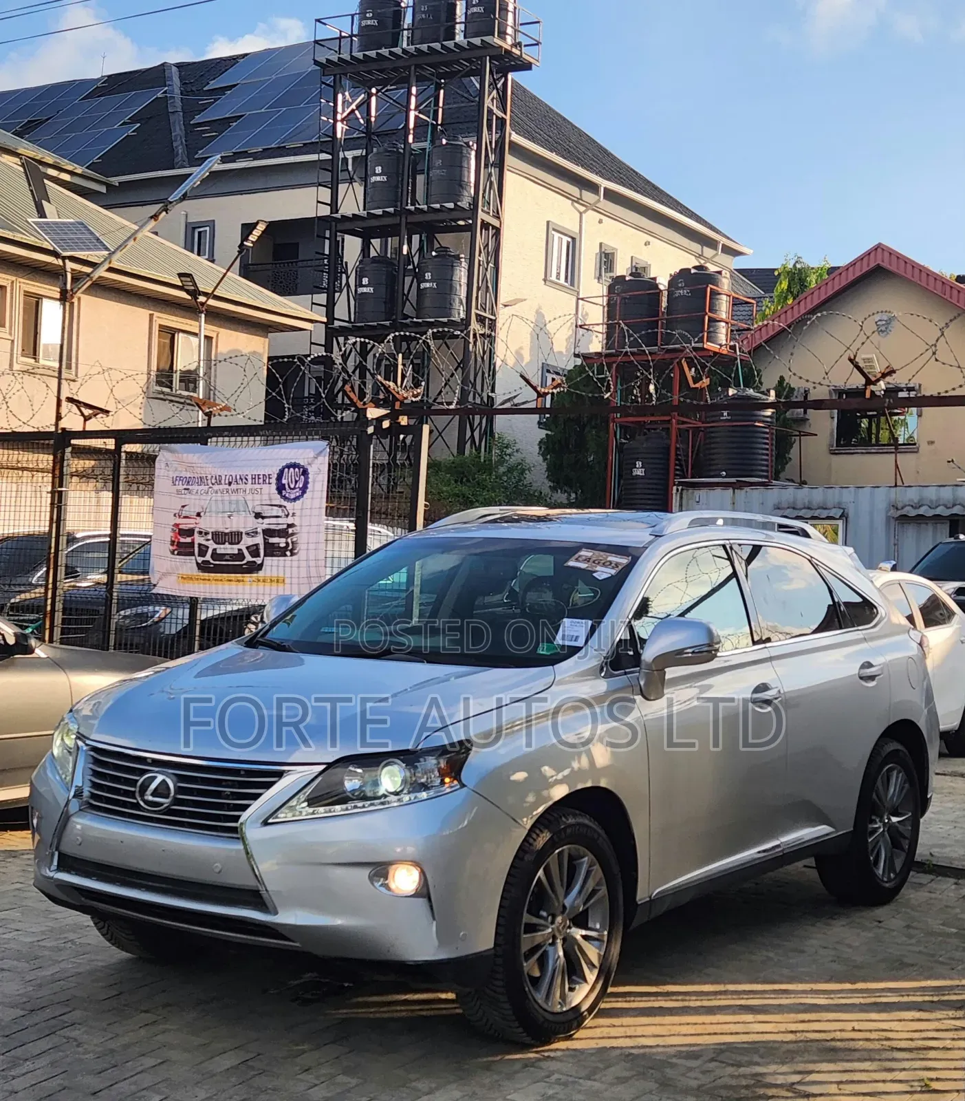 Lexus RX 350 FWD 2013 Silver