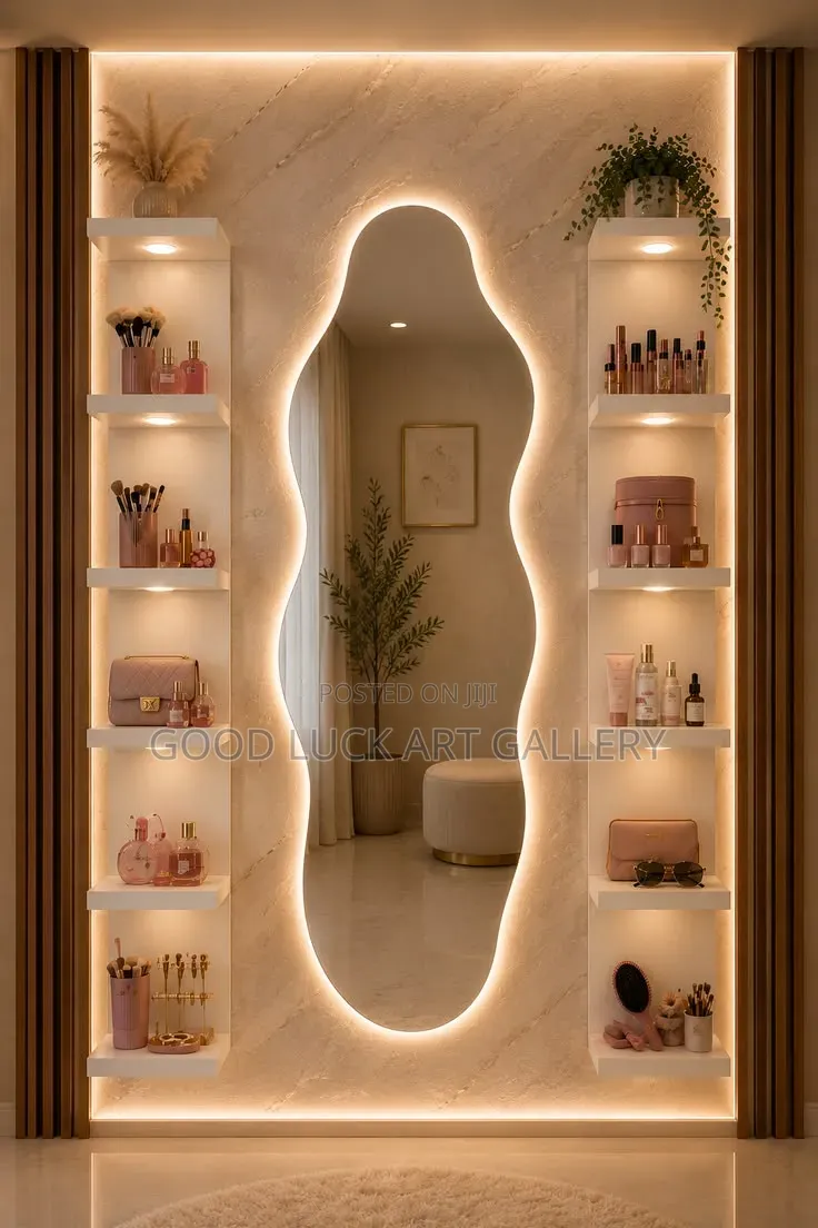 Shapeless Wave Mirrors