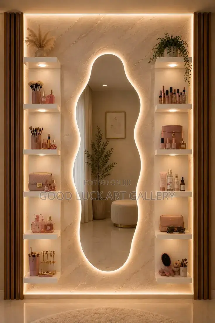 Shapeless Wave Mirrors