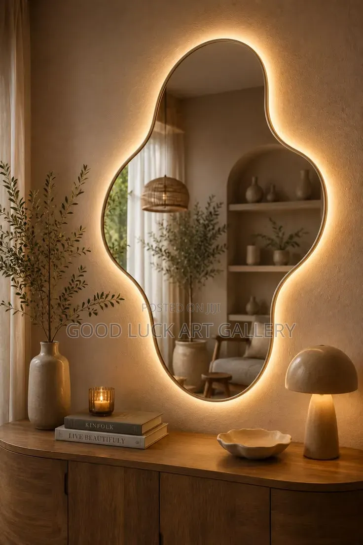 Shapeless Wave Mirrors