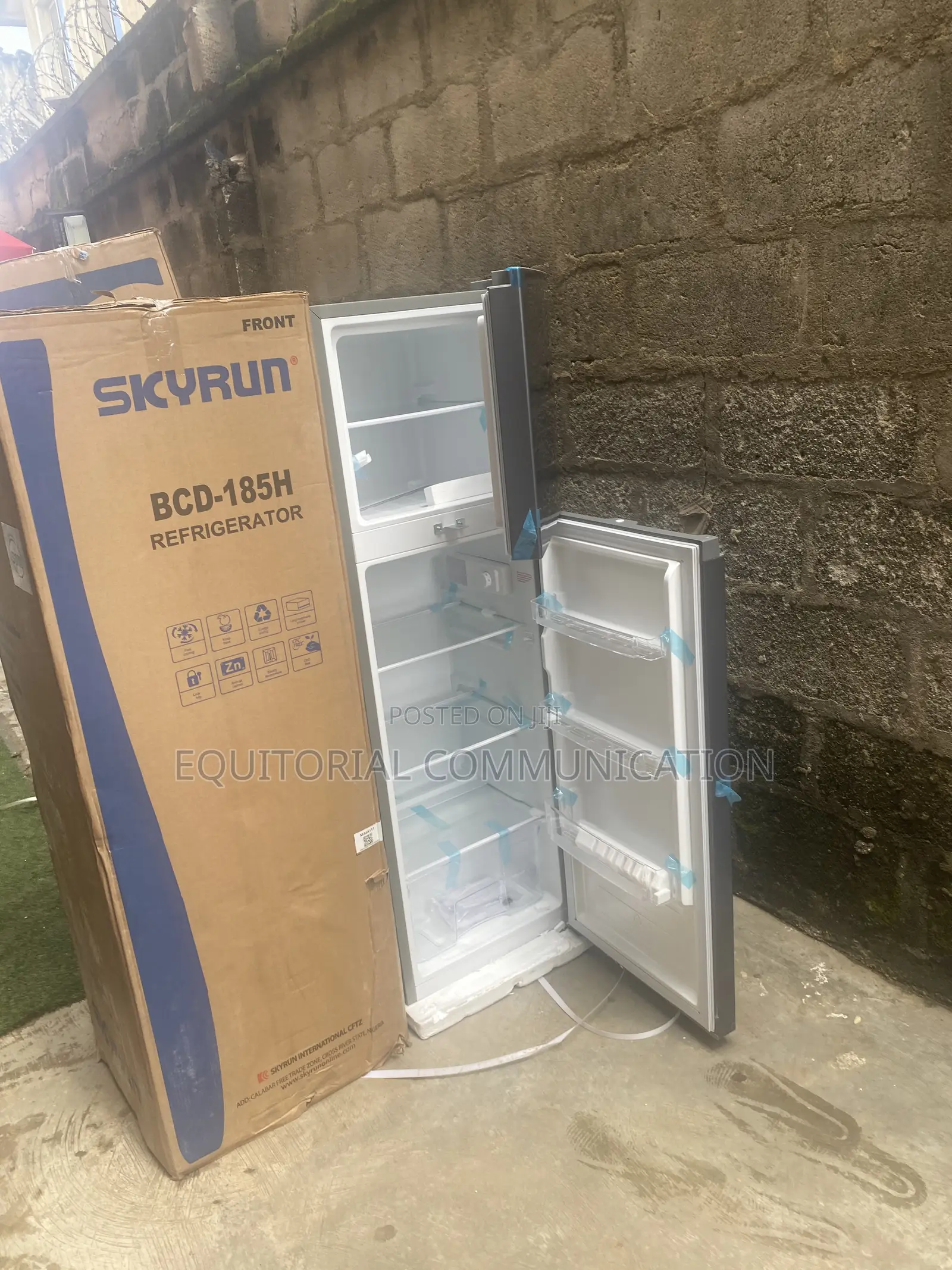 Skyrun 180l BCD-185h Household Refrigerator