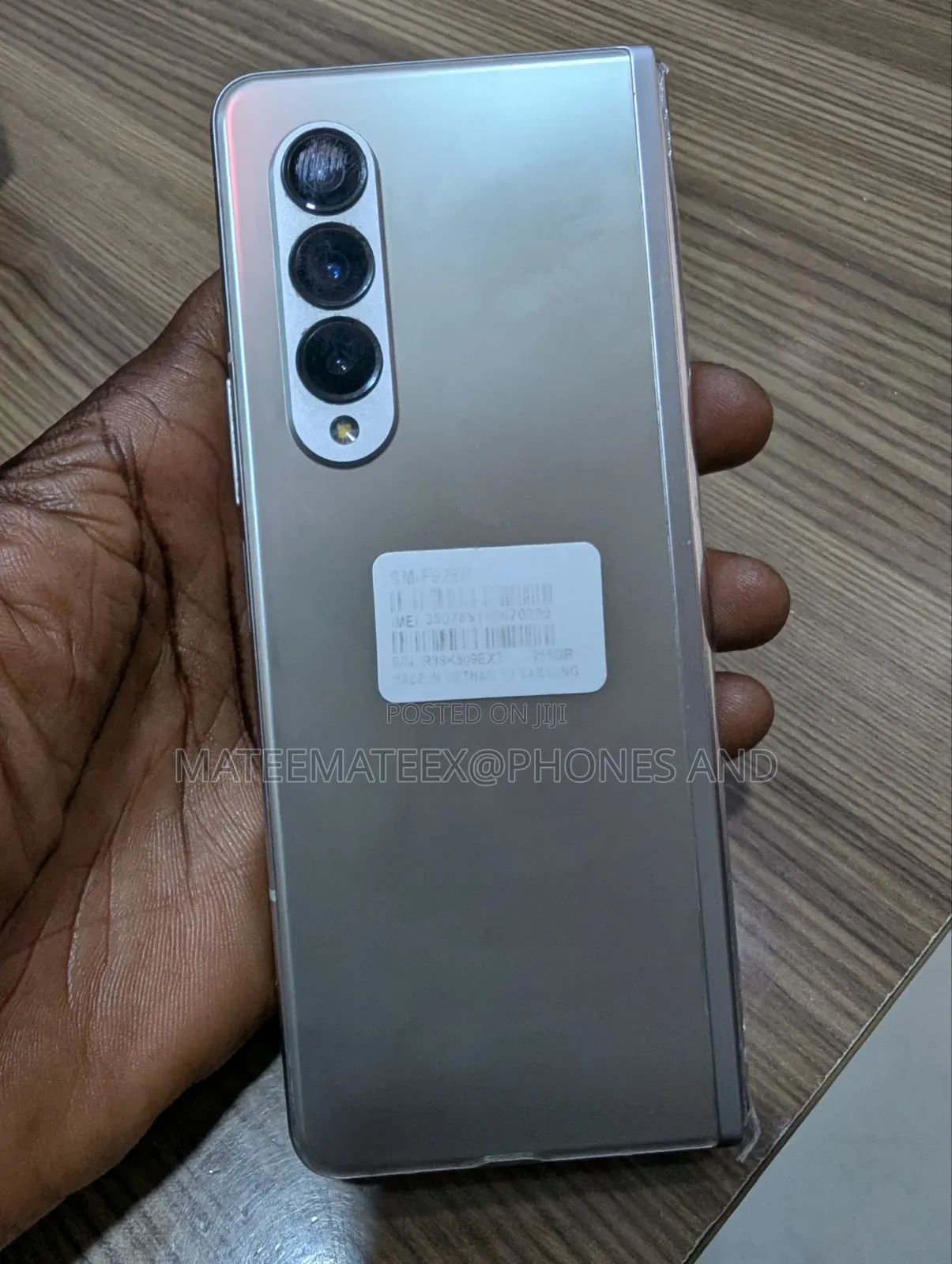 Samsung Galaxy Z Fold 3 256 GB Gold