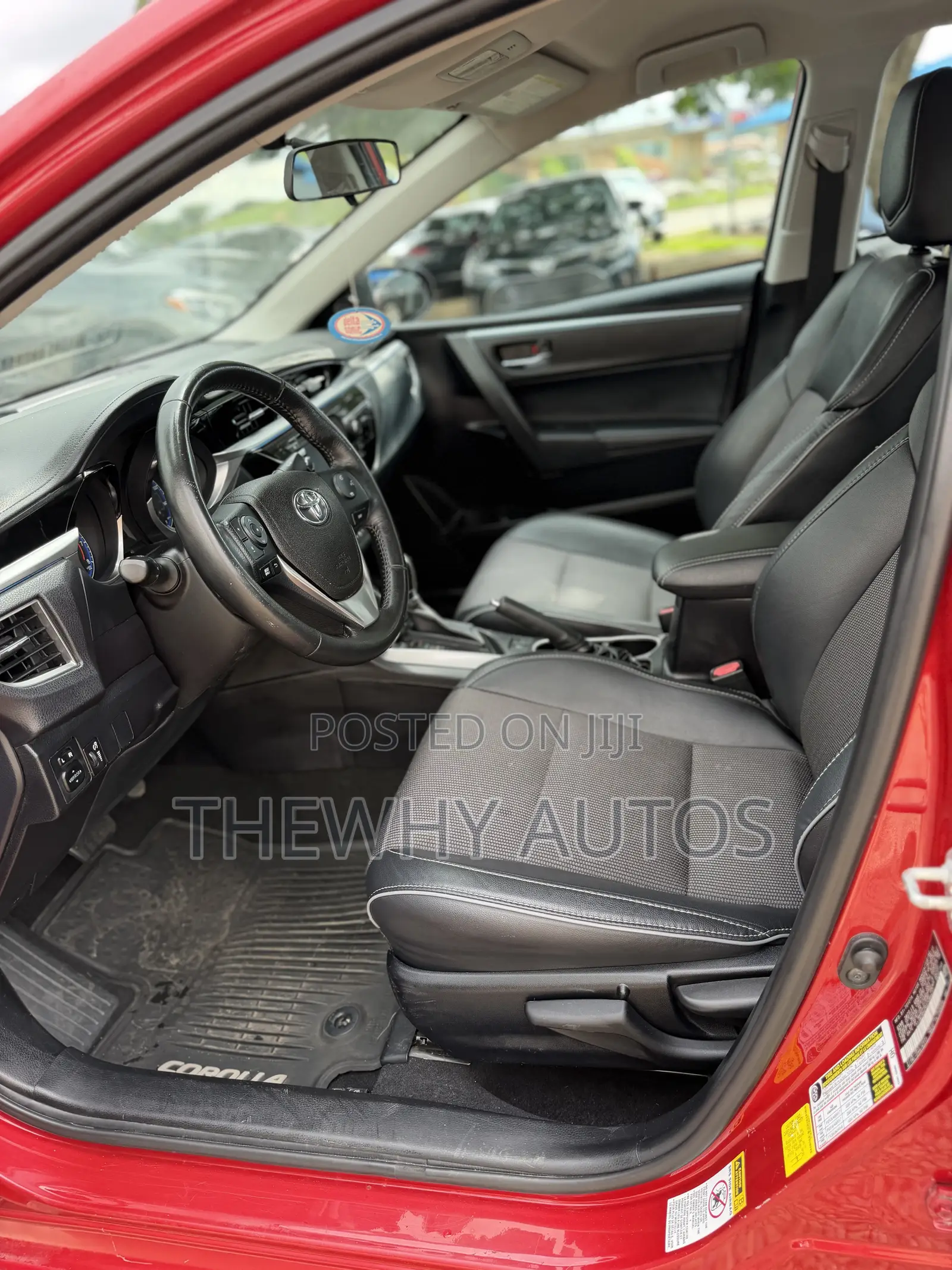 Toyota Corolla S 4dr Sedan (1.8L 4cyl CVT) 2016 Red