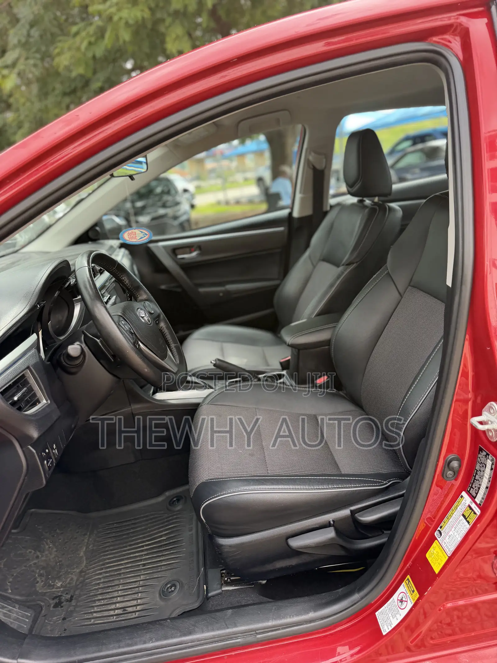 Toyota Corolla S 4dr Sedan (1.8L 4cyl CVT) 2016 Red
