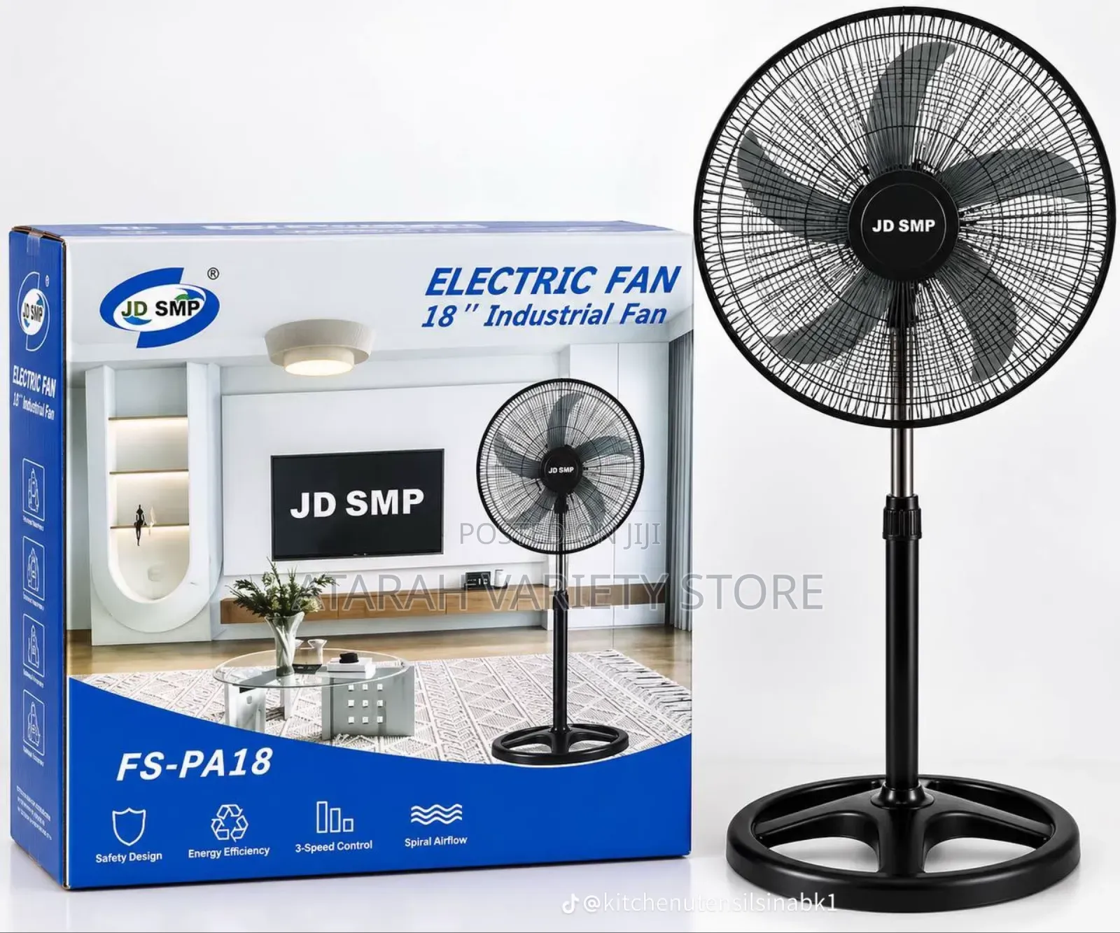 18 Inches Electric Standing Fan