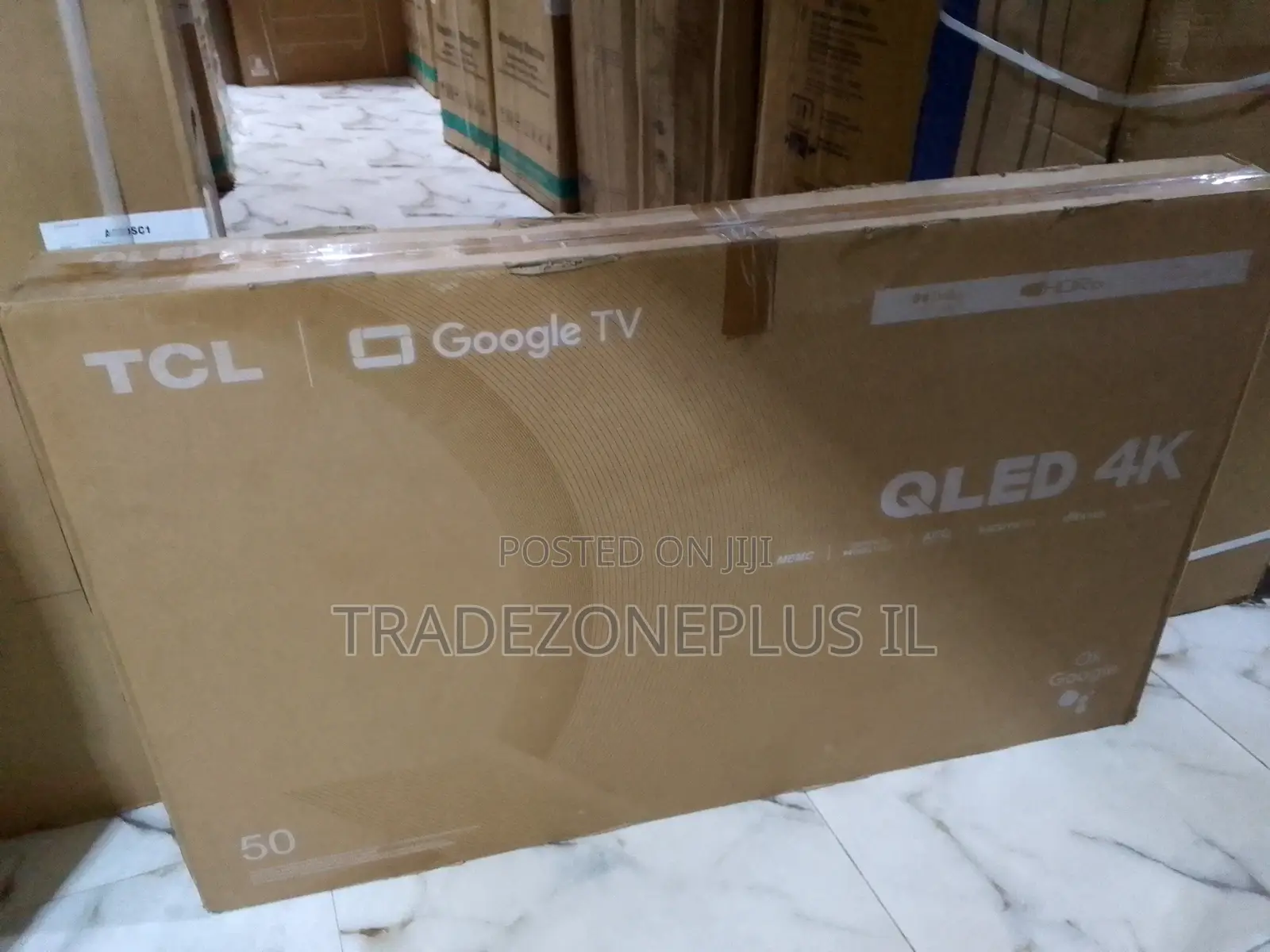 New 50" TCL Qled 4k Ultra Hd Google TV
