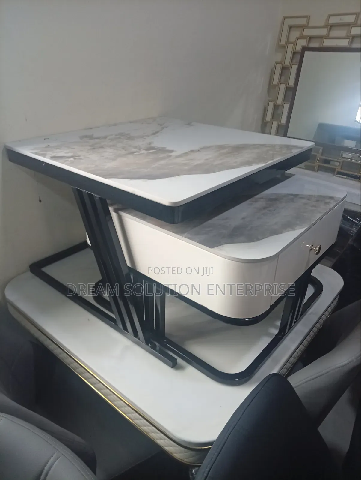 Quality Imported 2 in 1 Center Table With Drawer