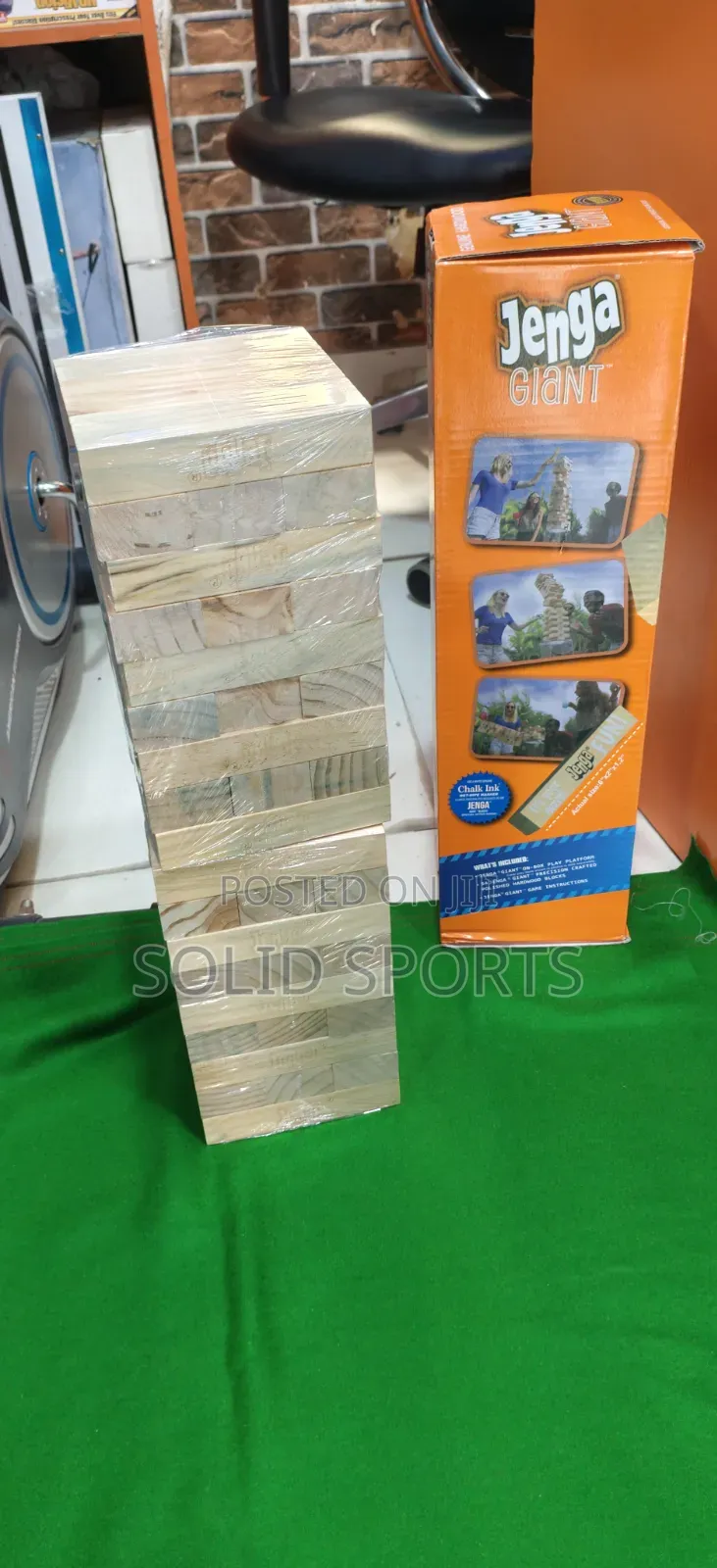 Jenga Game 4 Ft Original Payments on Delivery