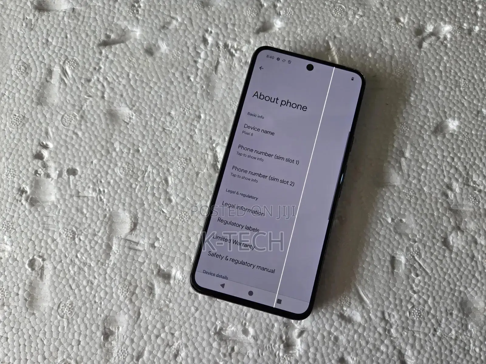Google Pixel 8 128 GB Black