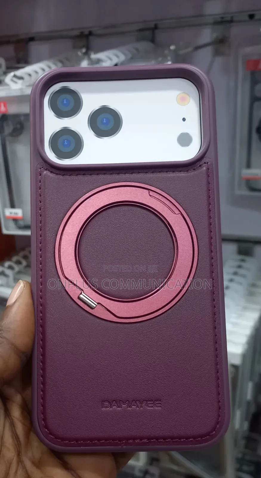 iPhone 18Promax Damayee Leather magSafe Phone Case