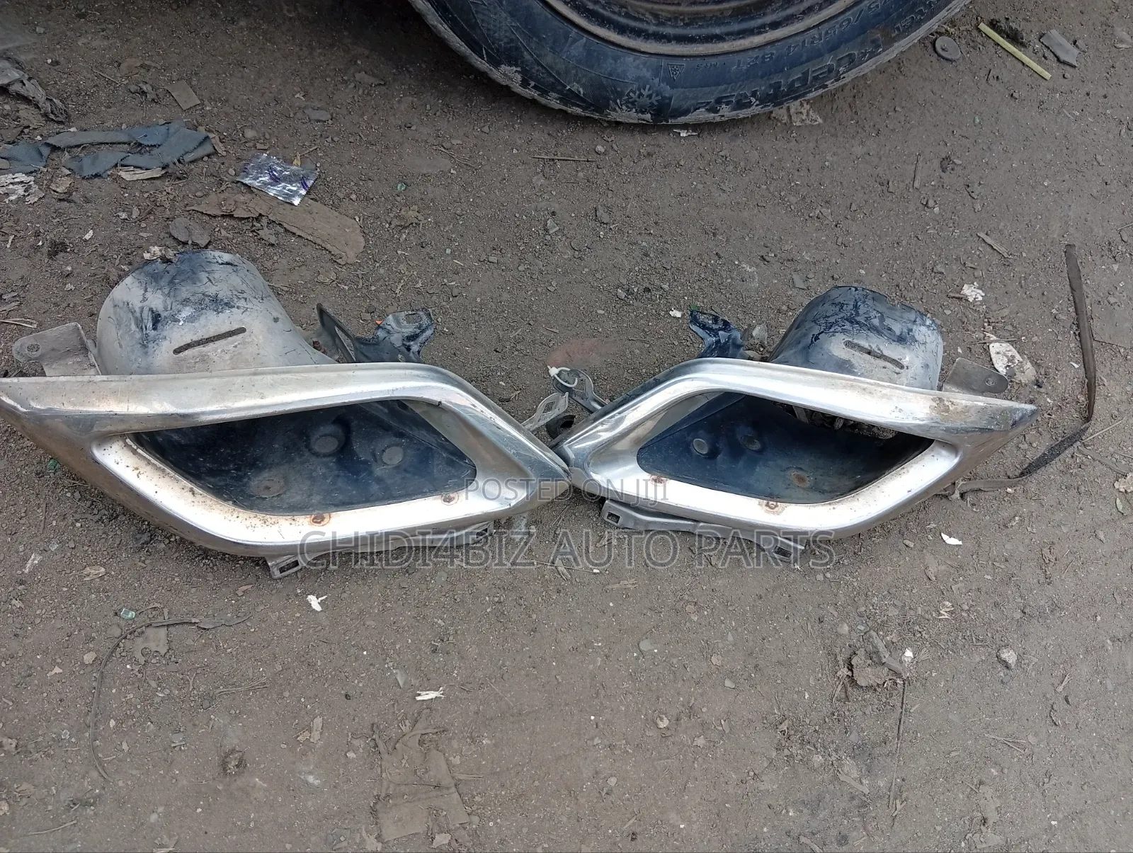 Silencer Mouth Cover for Lexus RX 350 2018
