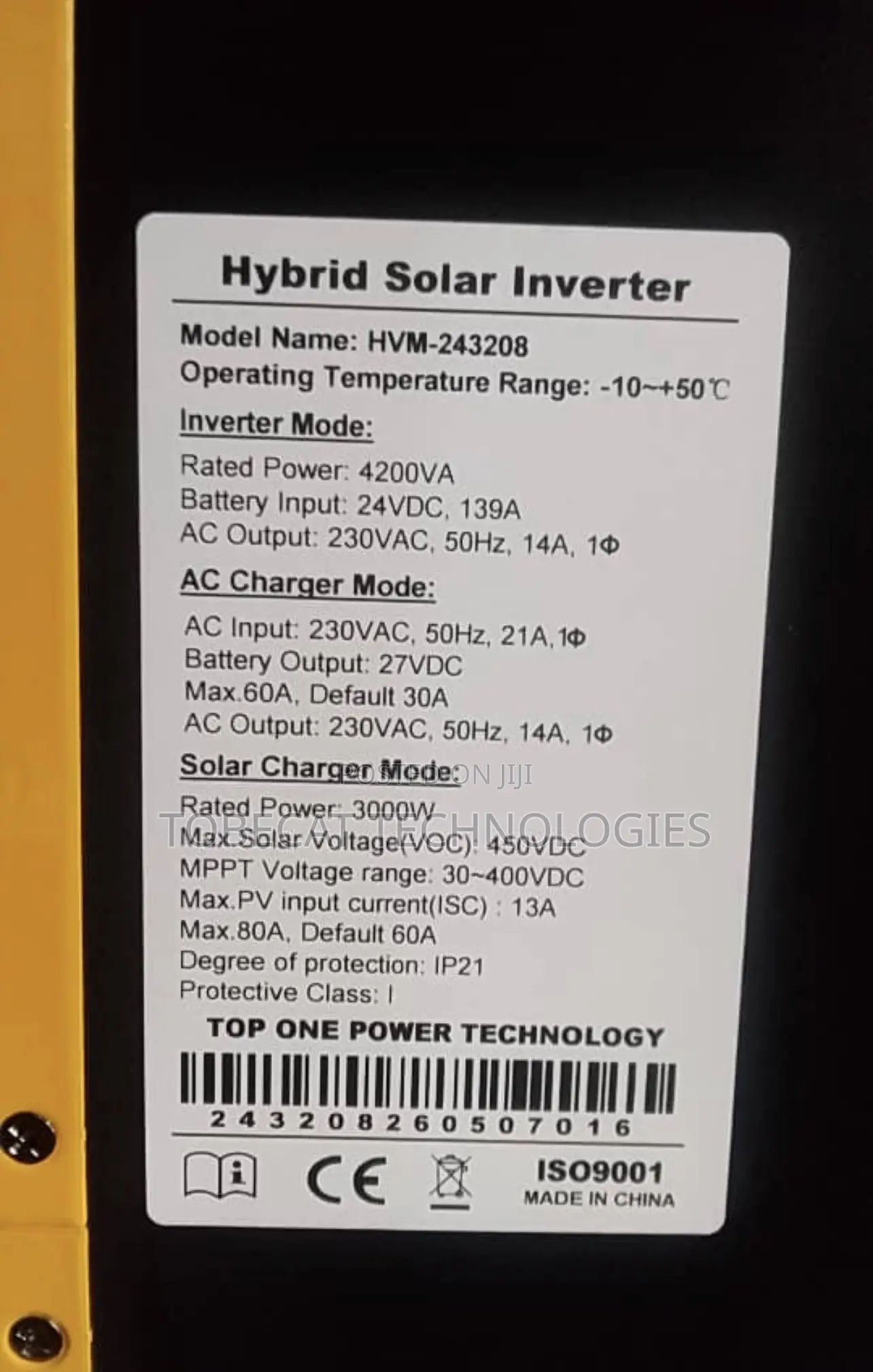 Oneinverter 4.2kv 24V Hybrid Inverter