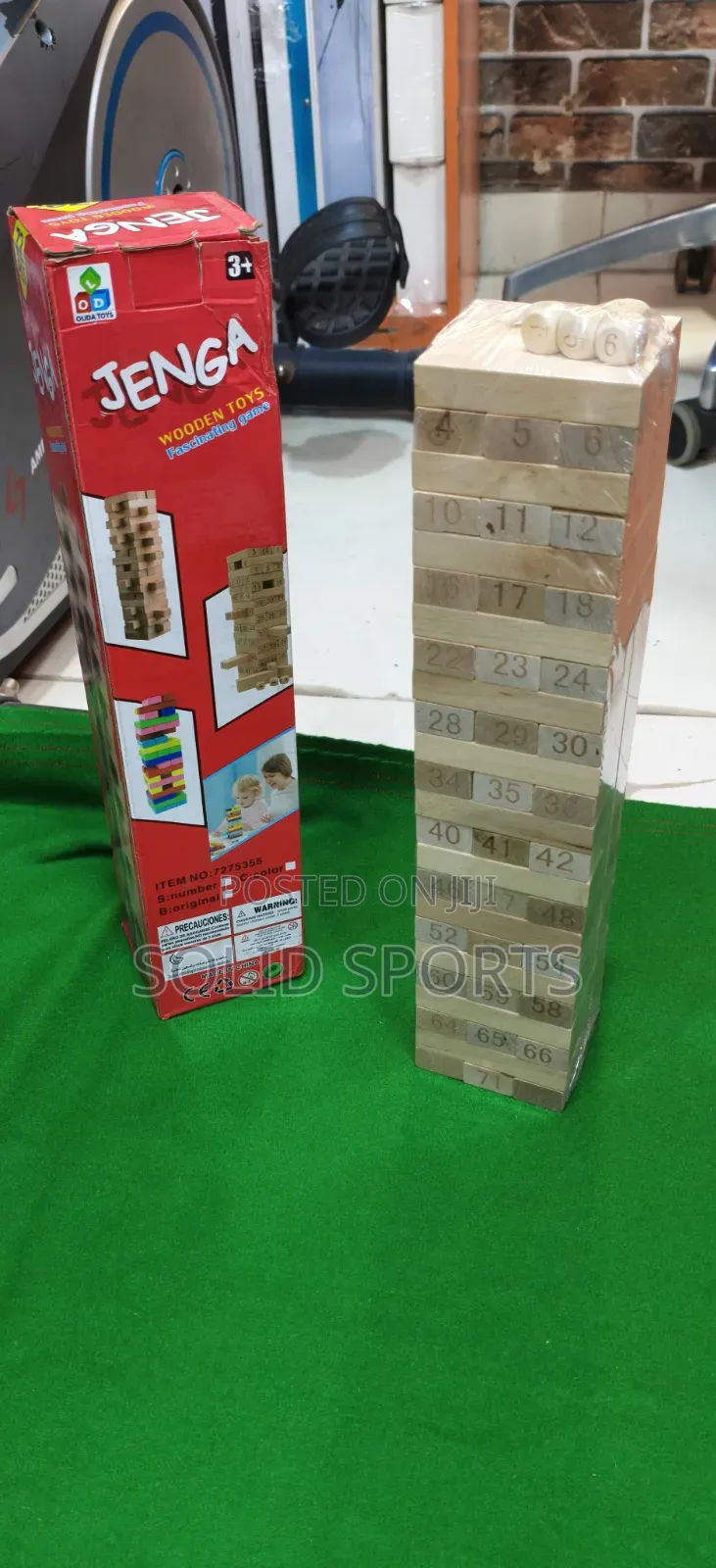 72 PCS Jenga Game