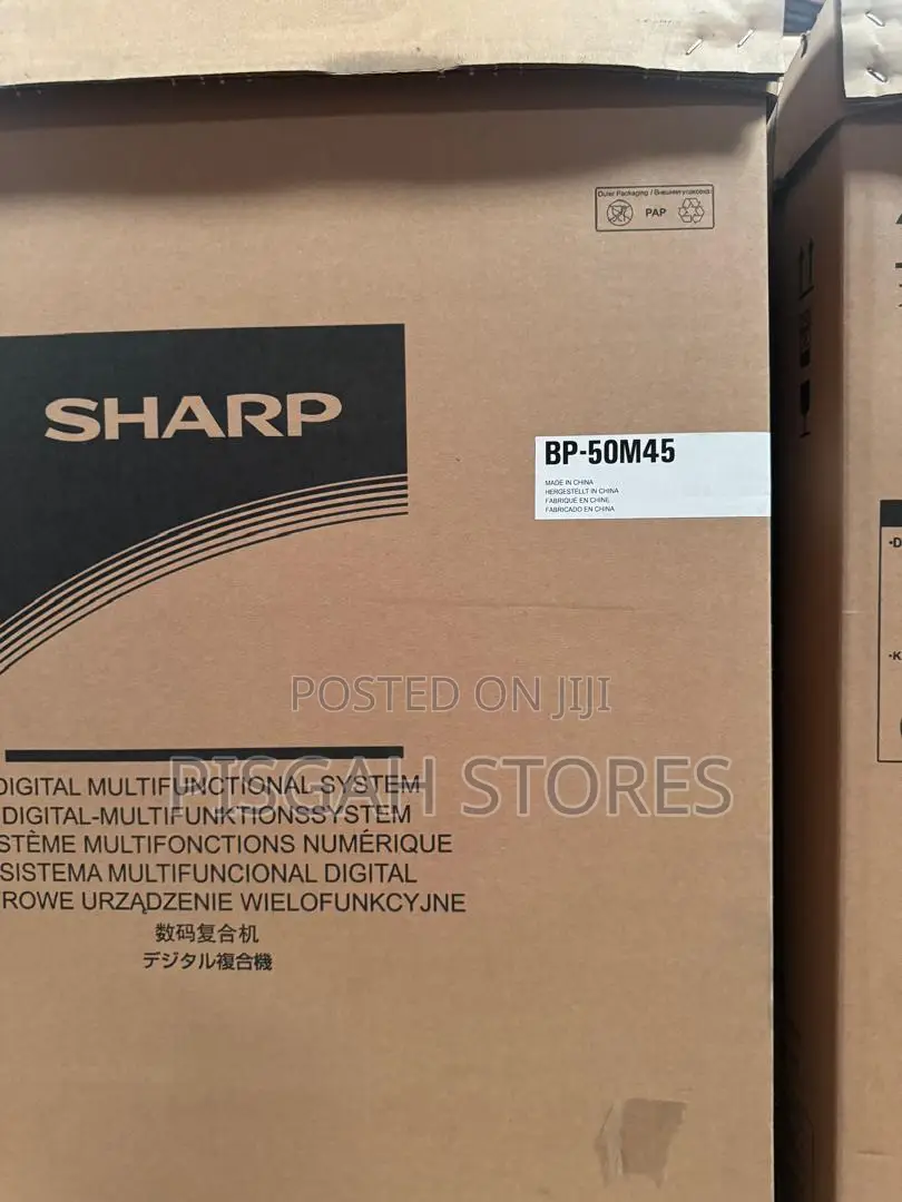 Sharp Bp-50m55 With Bp-De12 Stand/Toner/Developer