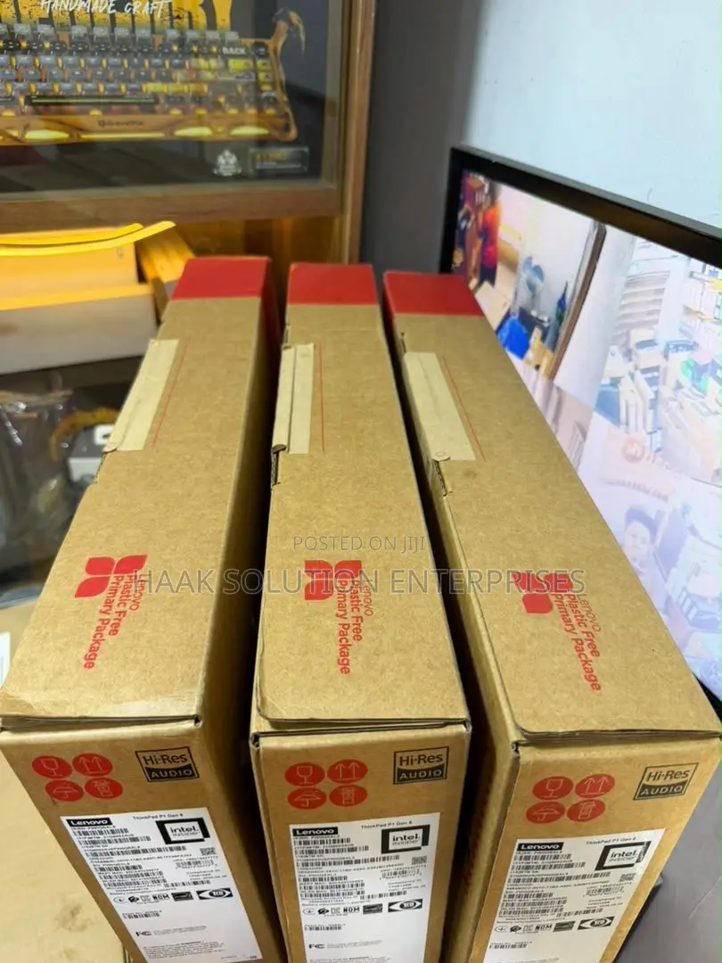 New Laptop Lenovo ThinkPad P1 Gen4 32GB Intel Core Ultra 7 SSD 1T